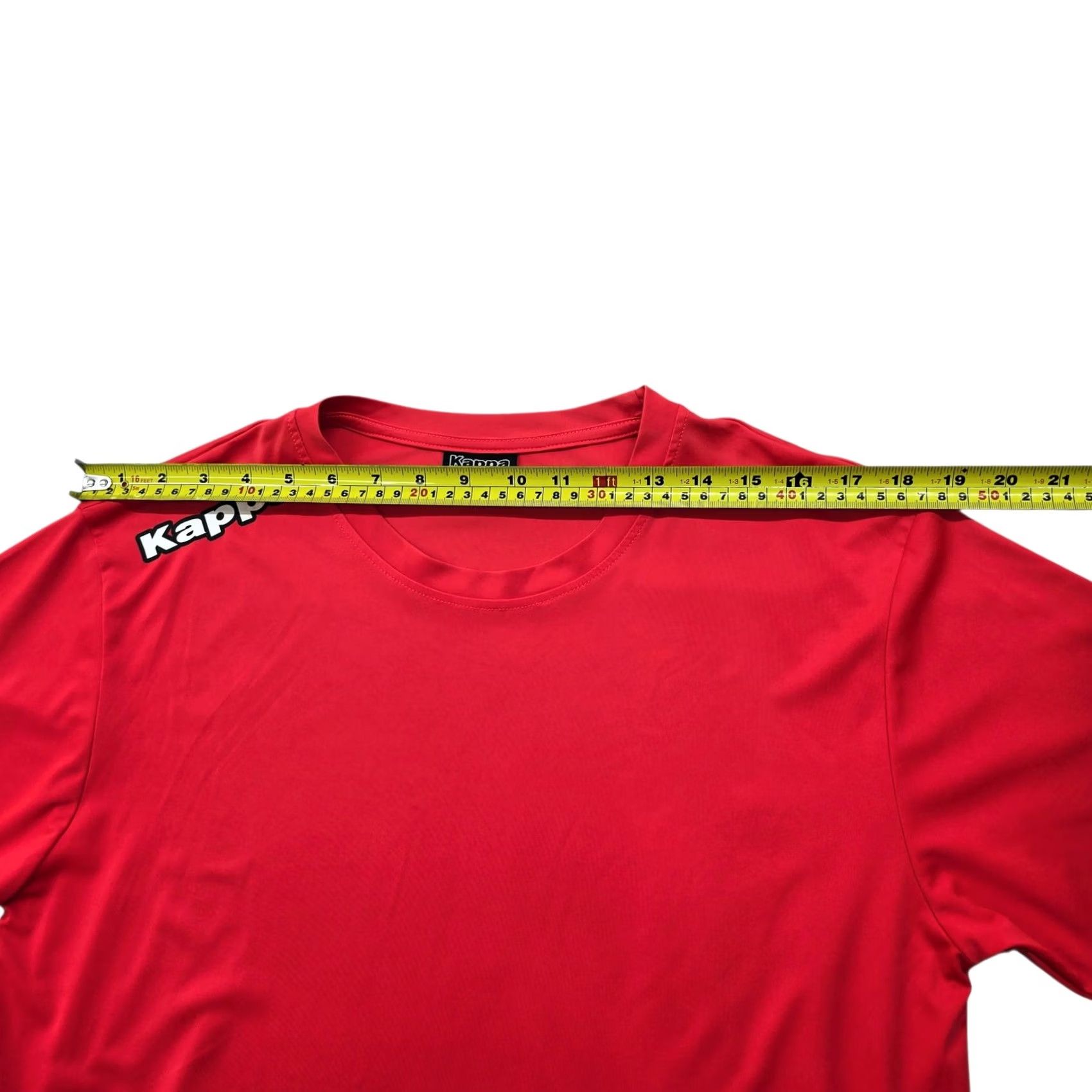 Kappa Kappa Men’s Red Omini Logo T-Shirt Large Kappa4Football Shirt Mens XS? Size US L / EU 52-54 / 3 - 5 Thumbnail