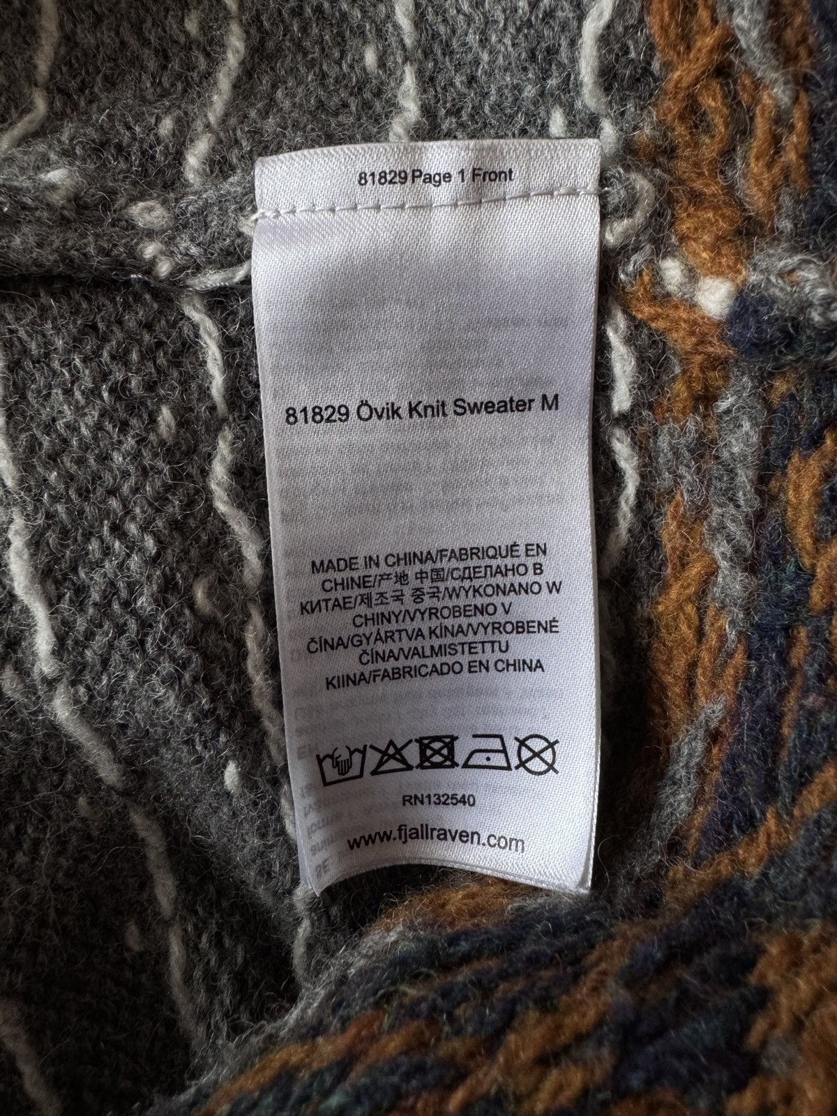 Fjallraven 🔥 Fjallraven Ovik Knit Sweater Size US M / EU 48-50 / 2 - 8 Thumbnail