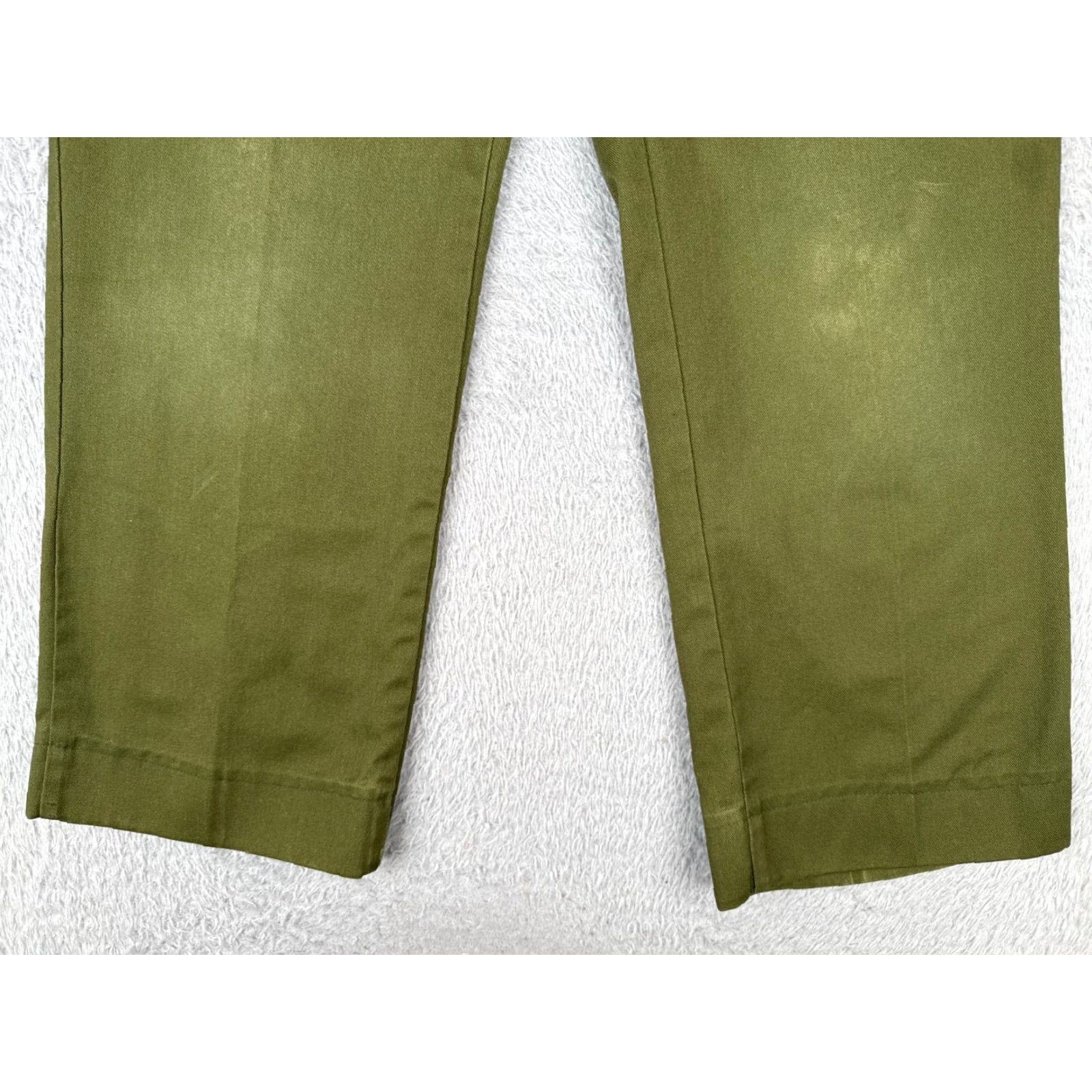 Vintage VINTAGE Boy Scouts Pants Men 34 Green Official Uniform Twill Cotton 34x29 READ Size US 34 / EU 50 - 2 Thumbnail