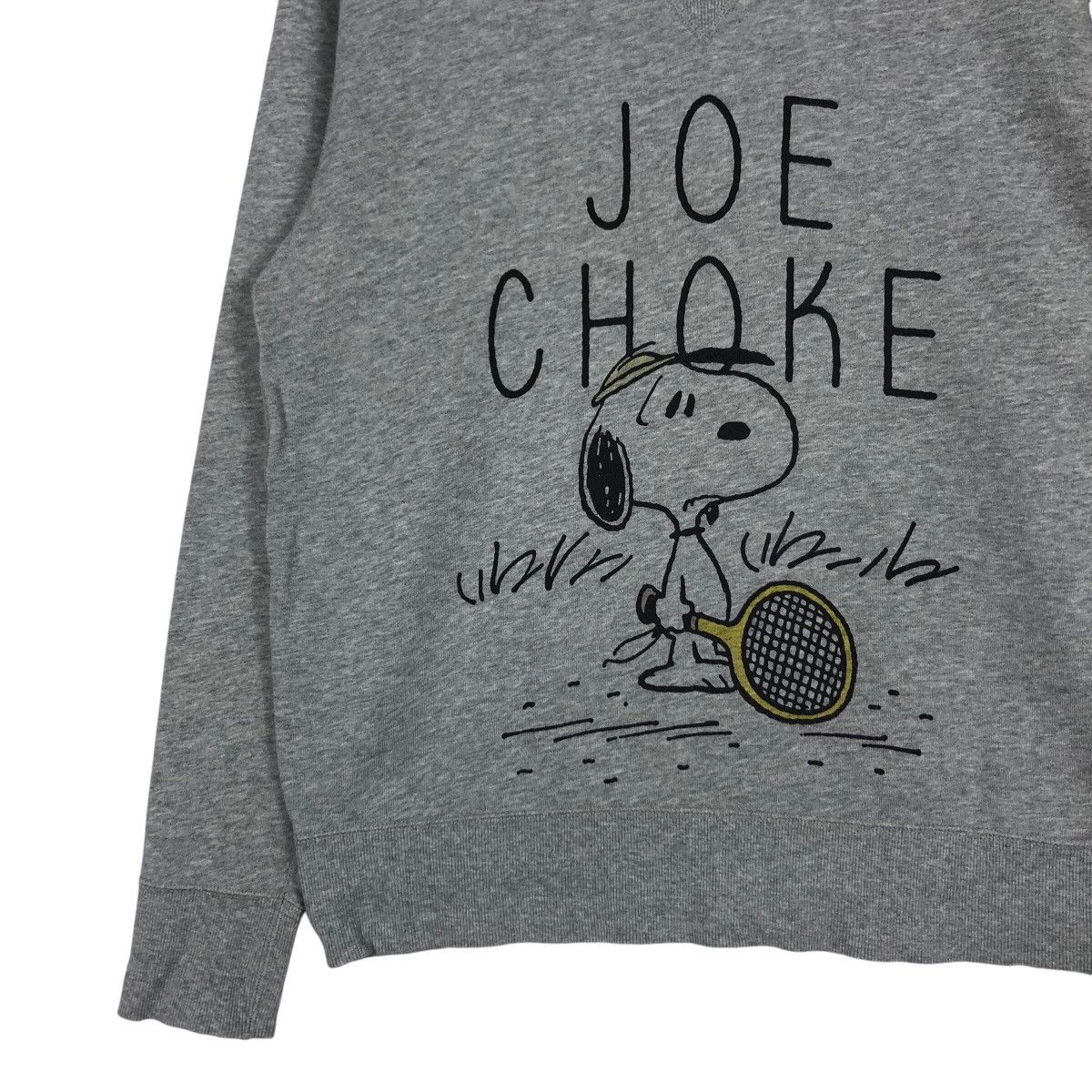 Japanese Brand × Peanuts × Uniqlo Joe Choke Sweatshirt Rare Collection Peanuts Sweatshirt Size US M / EU 48-50 / 2 - 3 Thumbnail