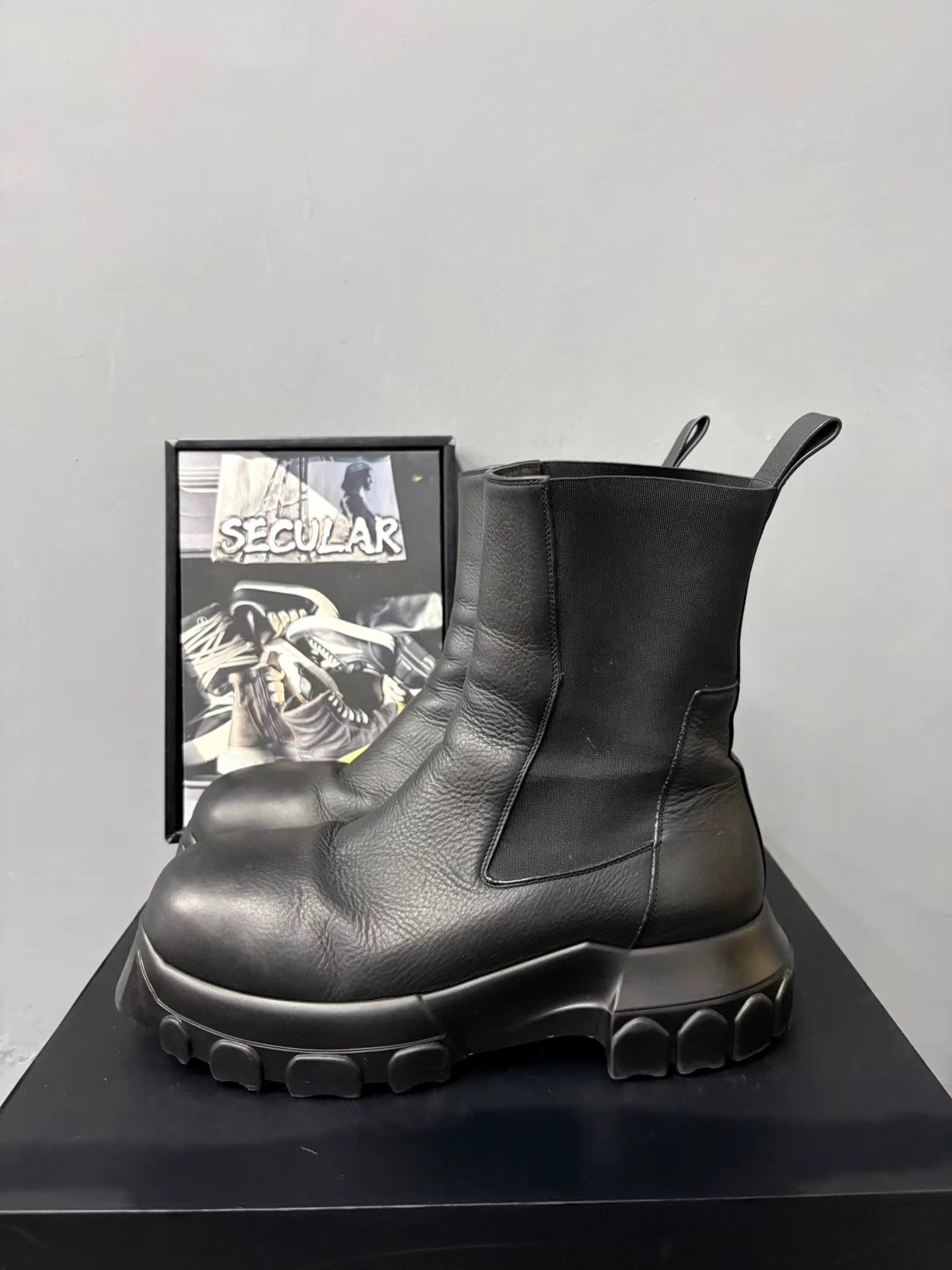 Rick Owens Rick Owens 24FW Runway Tractor Platform Octopus Boots K34 Size US 9 / EU 42 - 2 Thumbnail