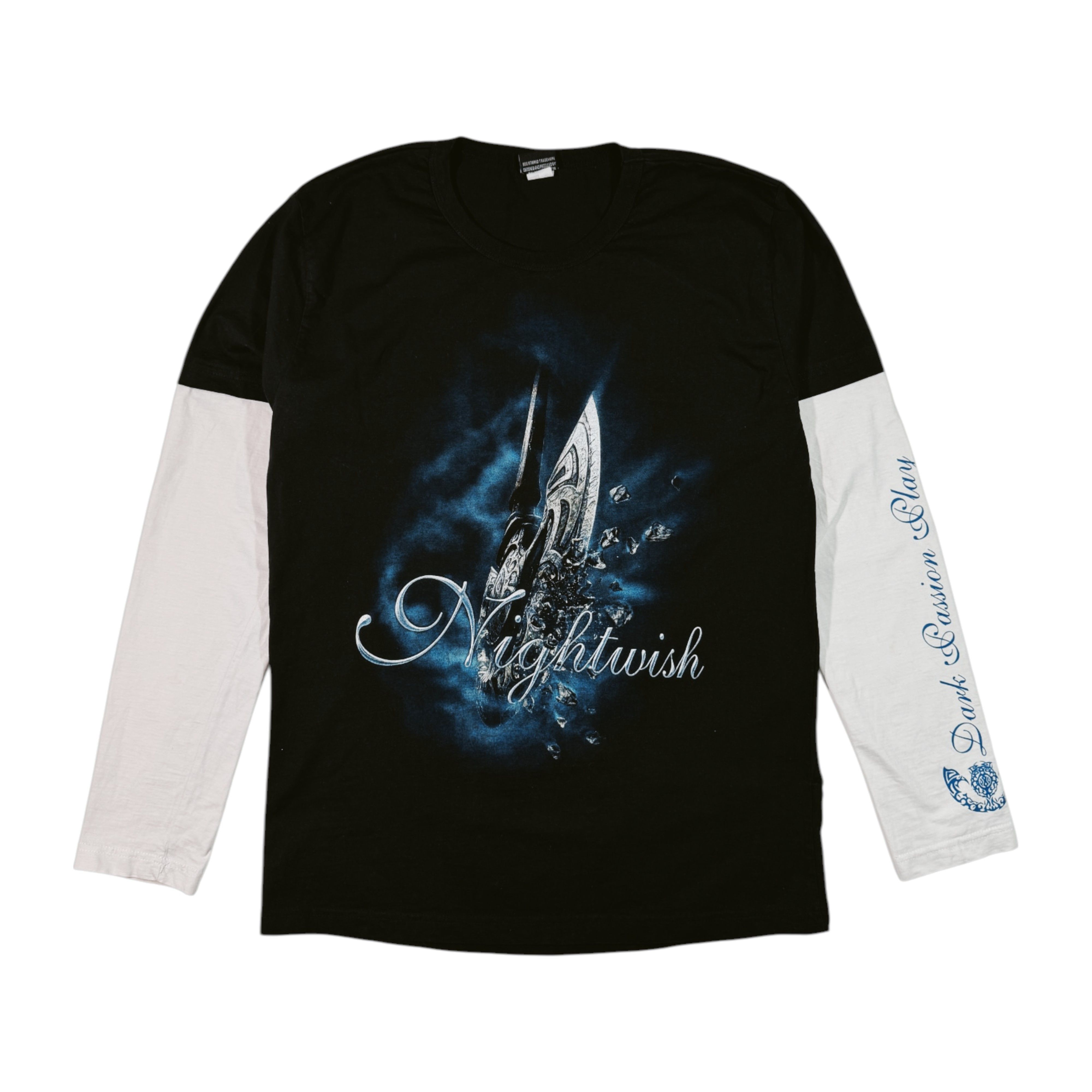 Band Tees × Vintage Vintage 00s Nightwish Raglan T-shirt Size US XL / EU 56 / 4 - 1 Thumbnail