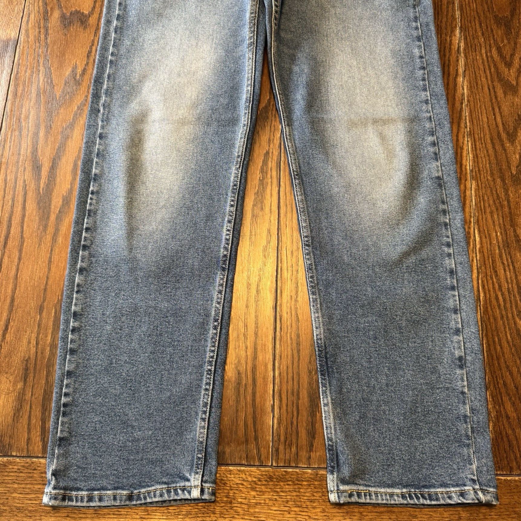 Levi's Levis 505 Jeans Mens 36x32 Stretch Medium Wash Regular Straight Flex Size US 36 / EU 52 - 2 Thumbnail
