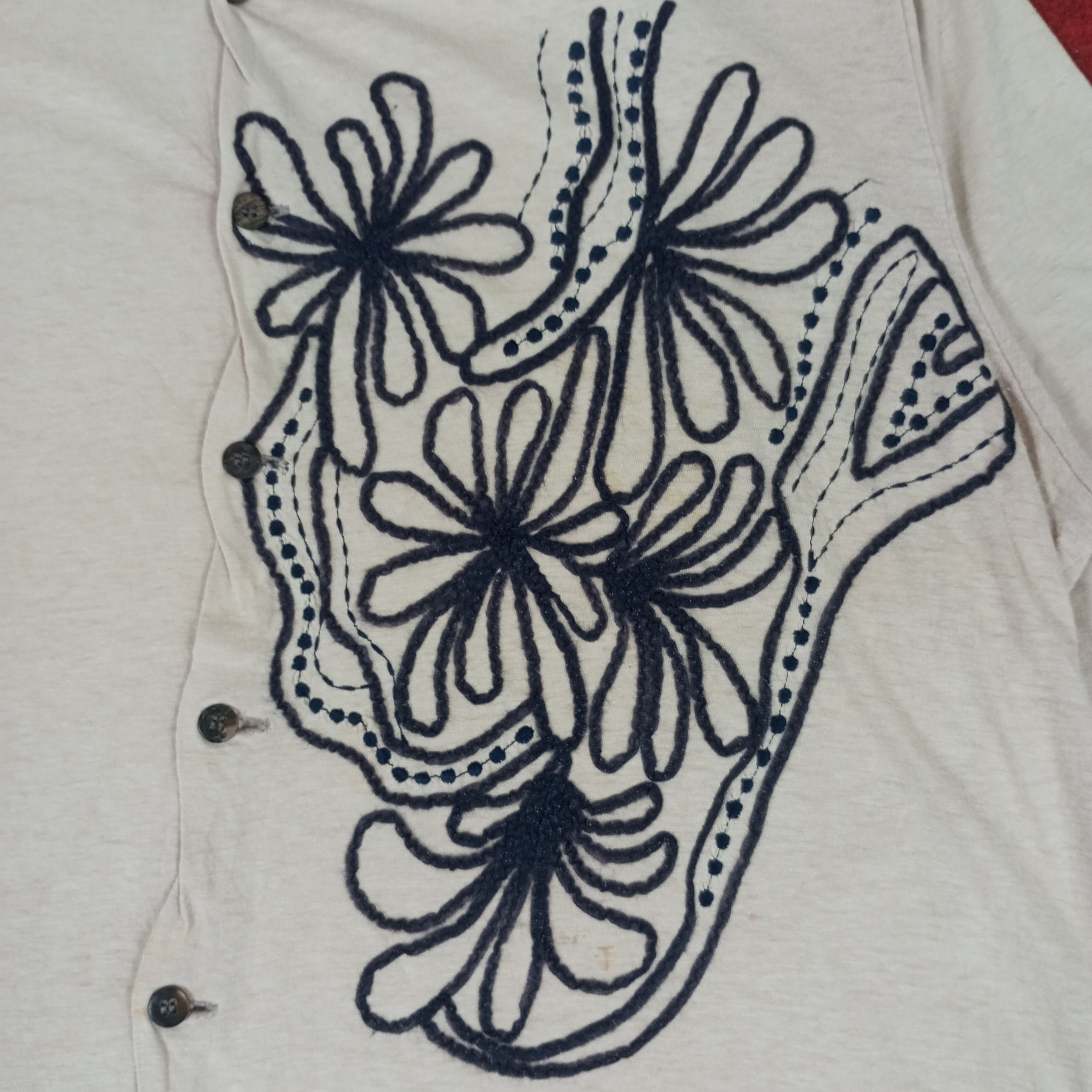 Designer × Issey Miyake × Vintage Plantation By Issey Miyake Japanese Designer Tshirt Size L / US 10 / IT 46 - 2 Thumbnail