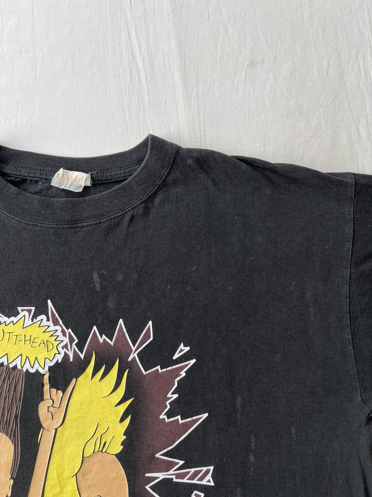 Cartoon Network Vintage 90s Beavis and Butt-Head Death Rock MTV T-shirt Size US XL / EU 56 / 4 - 13 Thumbnail