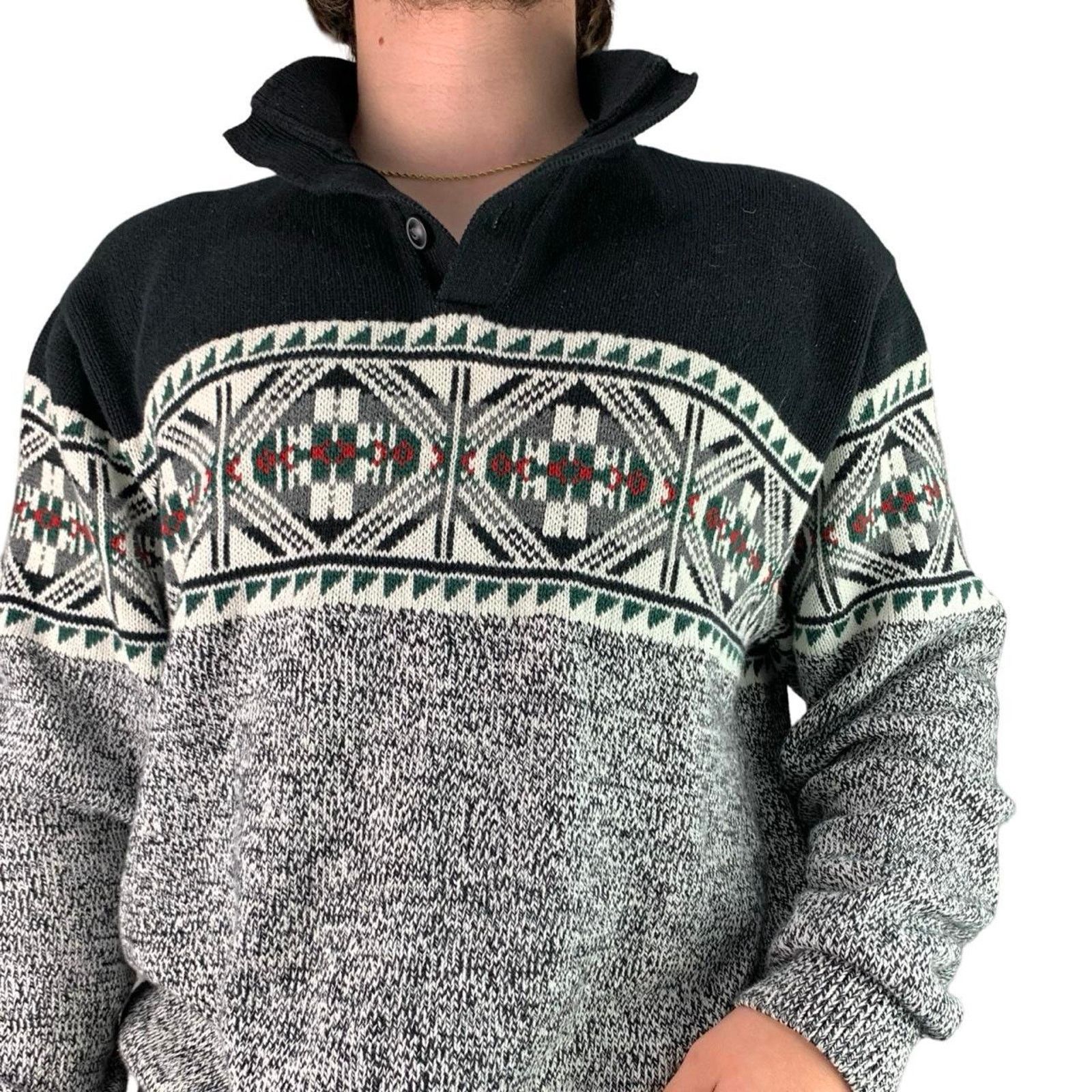 Chaps × Vintage Chaps Ralph Lauren Knit Sweater Size US XL / EU 56 / 4 - 1 Thumbnail