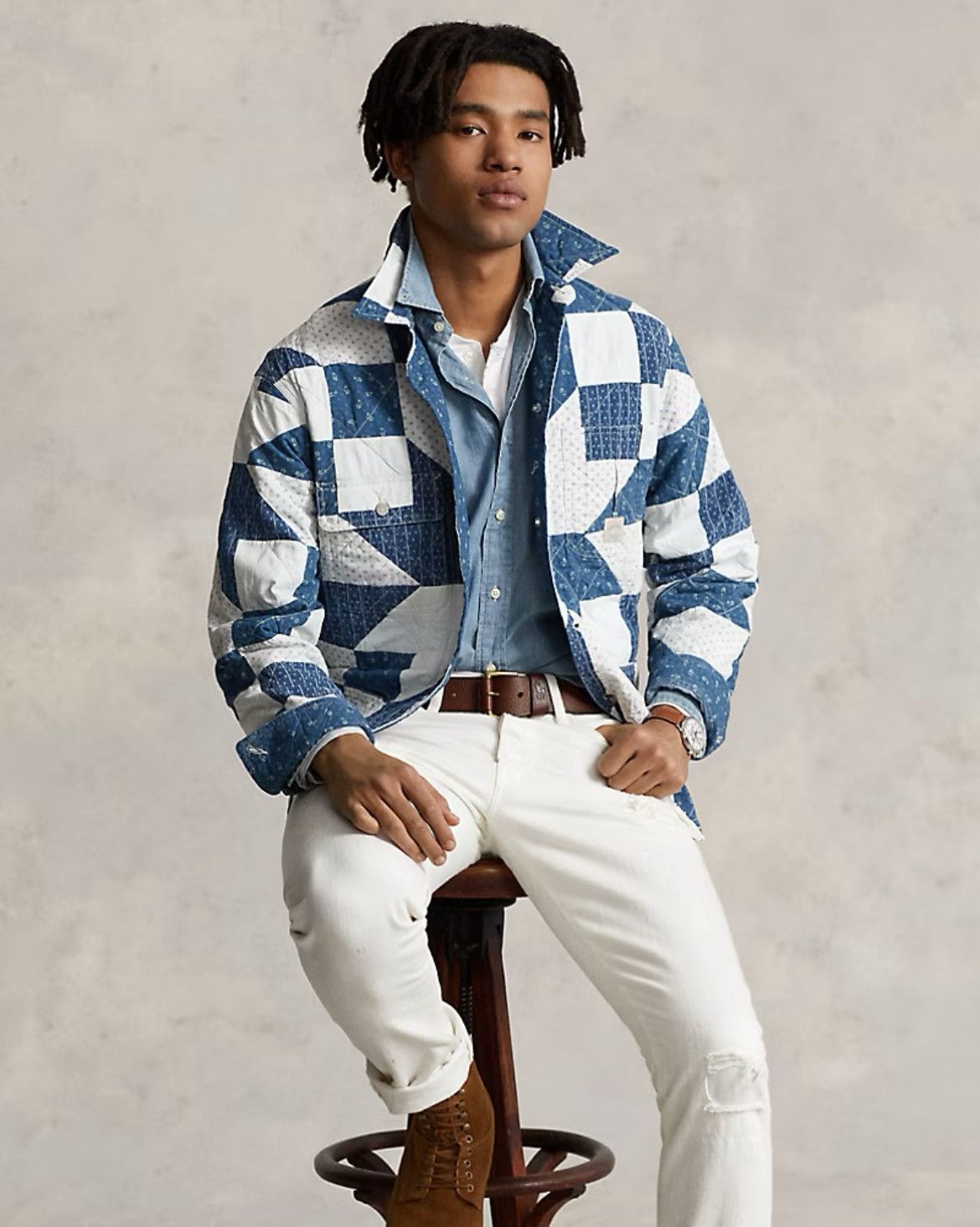 Ralph Lauren Ralph Lauren Country - Patchwork Jacket Size US M / EU 48-50 / 2 - 9 Thumbnail