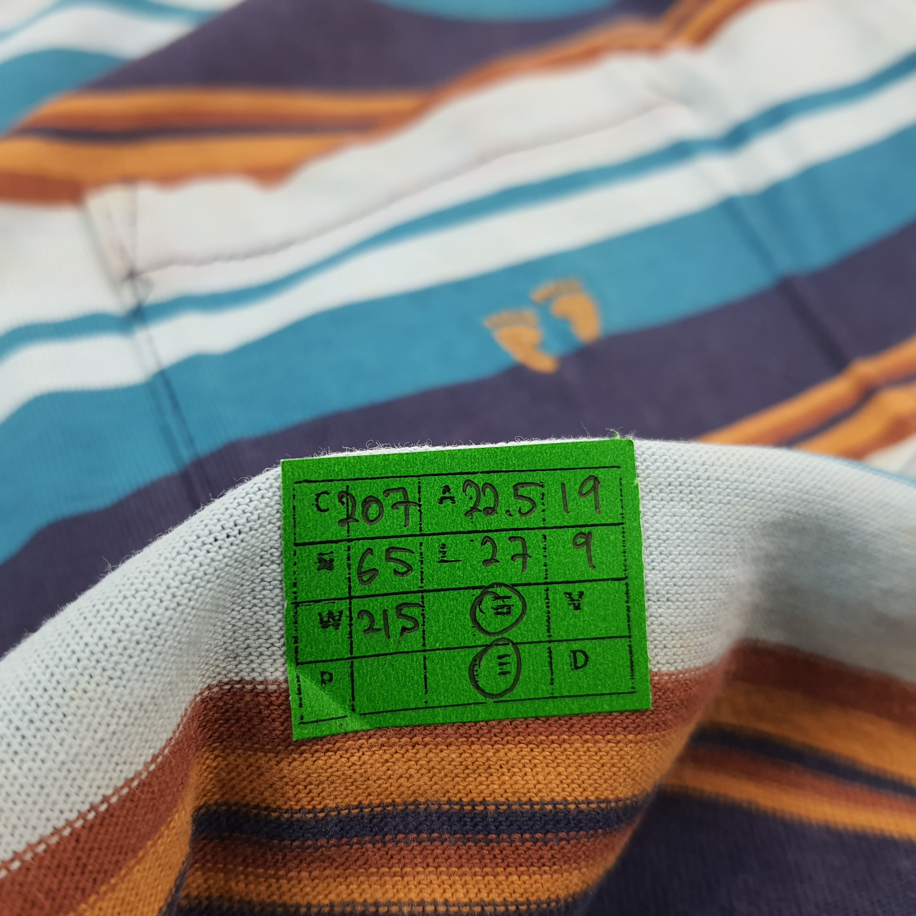 Hang Ten × Vintage Vintage Hang Ten Stripes Tshirt Size US L / EU 52-54 / 3 - 8 Thumbnail