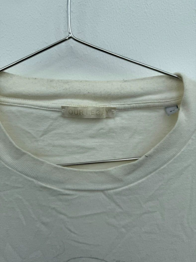 Our Legacy Our Legacy size50 Patchwork white shirt Size US M / EU 48-50 / 2 - 3 Thumbnail