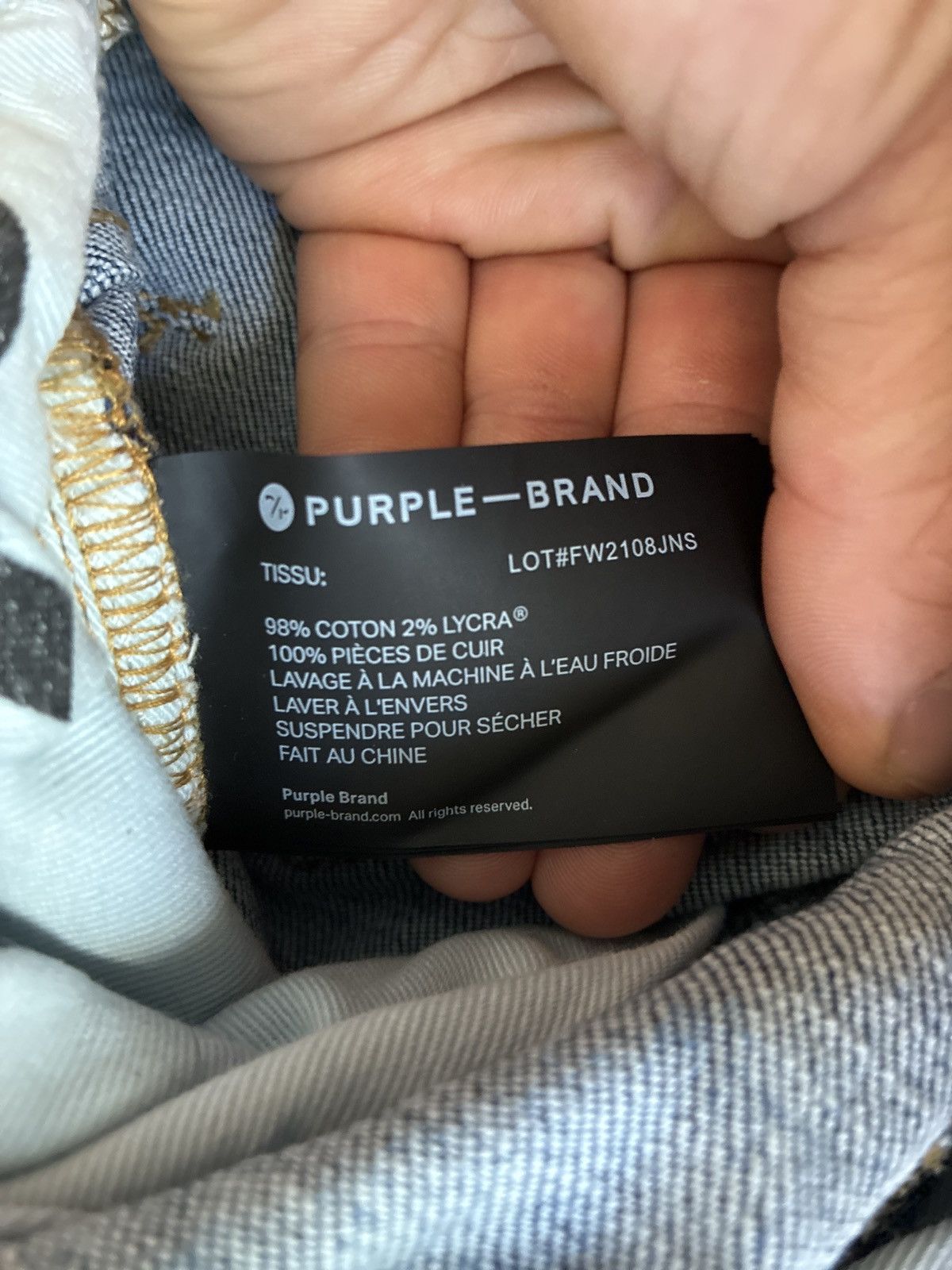 Purple Brand Purple Brand jeans Size US 30 / EU 46 - 14 Thumbnail