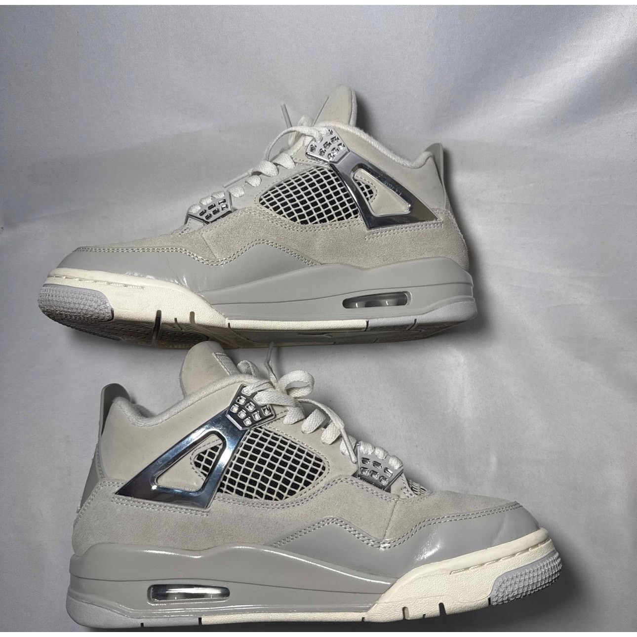 Jordan Brand × Nike Size 9 Wmns Air Jordan 4 Retro Frozen Moments Women's Shoes Size US 9 / IT 39 - 3 Thumbnail