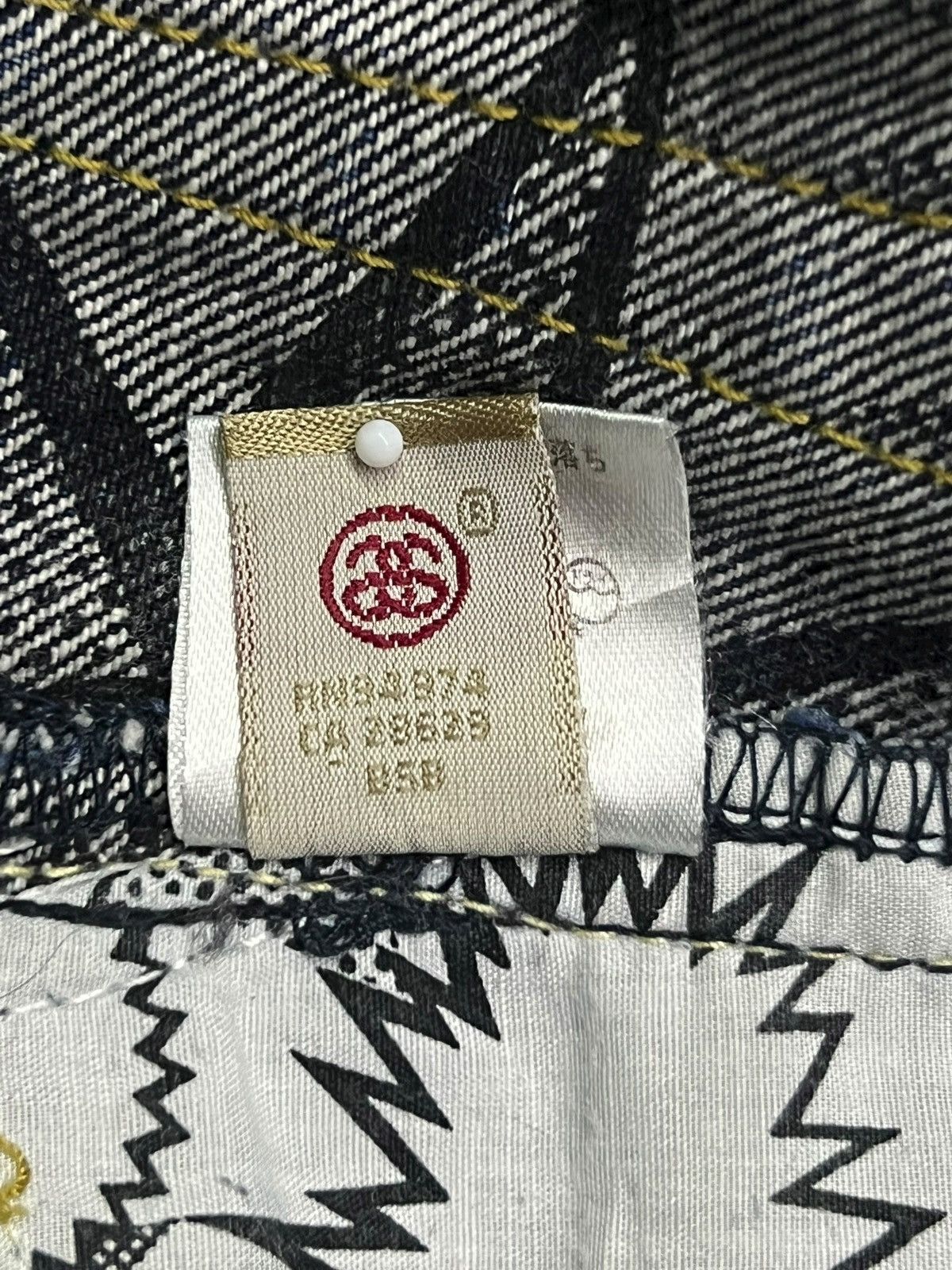 Stussy Vintage Stussy Japan Rough & Rugged Art Design Size US 31 - 17 Thumbnail