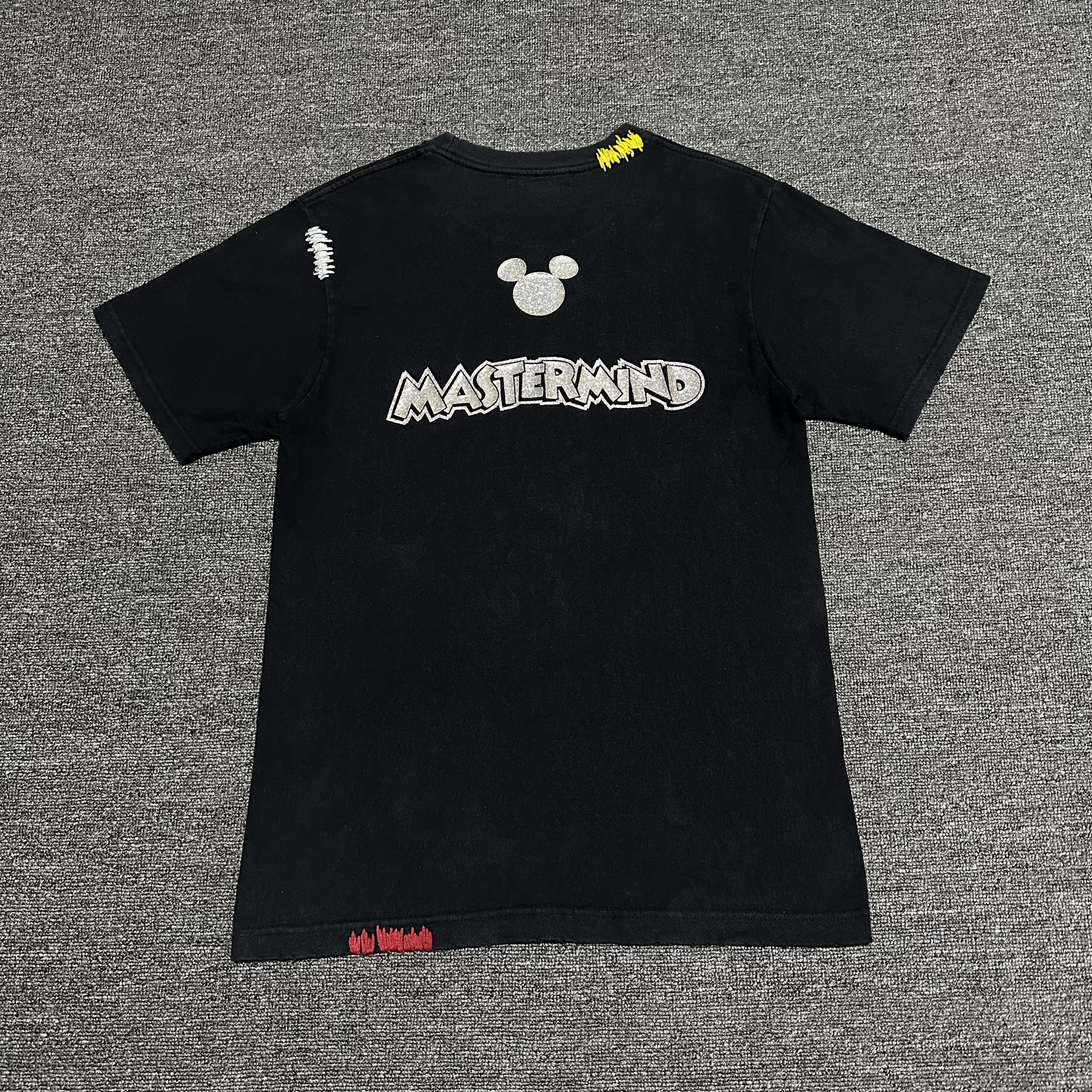 Mastermind Japan × Mastermind World × Mickey Mouse Mastermind Disney Distressed Tee Size US M / EU 48-50 / 2 - 5 Thumbnail