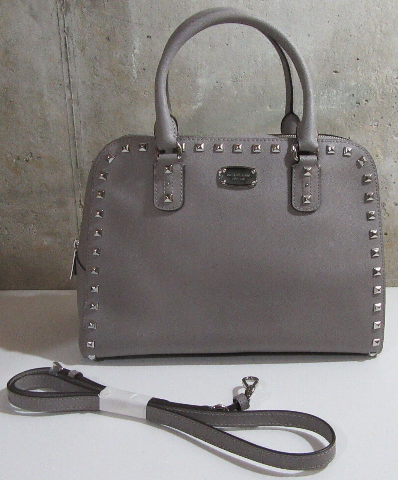 Michael Kors Michael Kors Sandrine Stud Large Leather Satchel NWT Size ONE SIZE - 1 Thumbnail