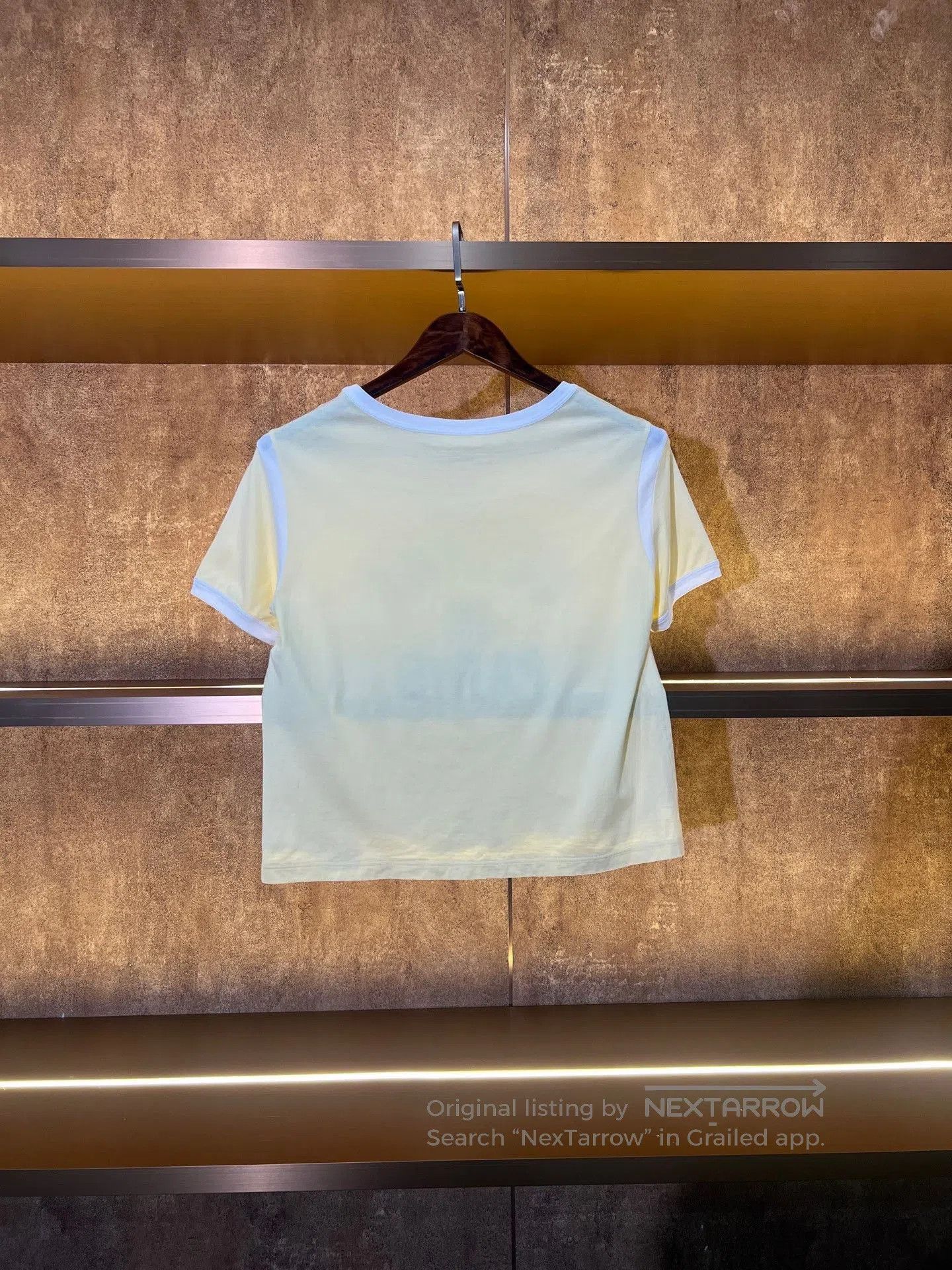 Celine Celine Yellow Letter Short-Sleeve. Size M / US 6-8 / IT 42-44 - 2 Thumbnail