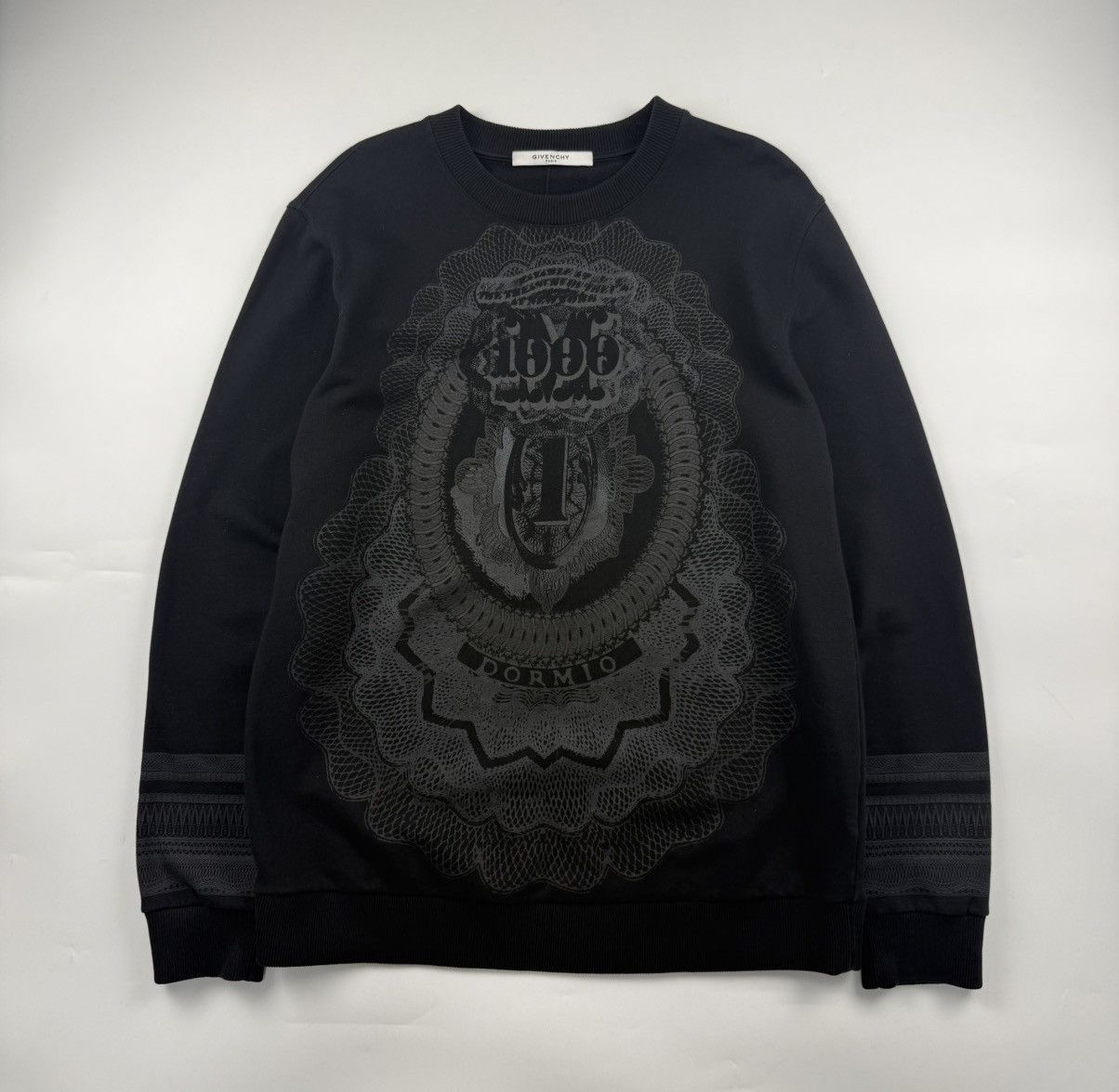 Givenchy Givenchy x Riccardo Tisci SS’17 1000 Bill Dormio Sweatshirt Size US M / EU 48-50 / 2 - 1 Thumbnail