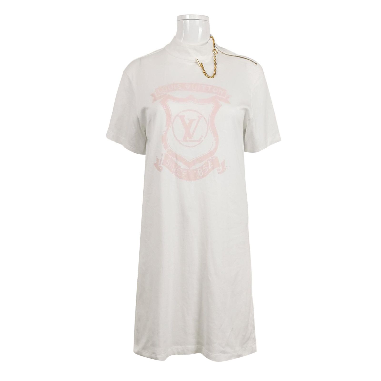 Louis Vuitton Louis Vuitton Logo Print Mini Dress Size M Size M / US 6-8 / IT 42-44 - 1 Thumbnail