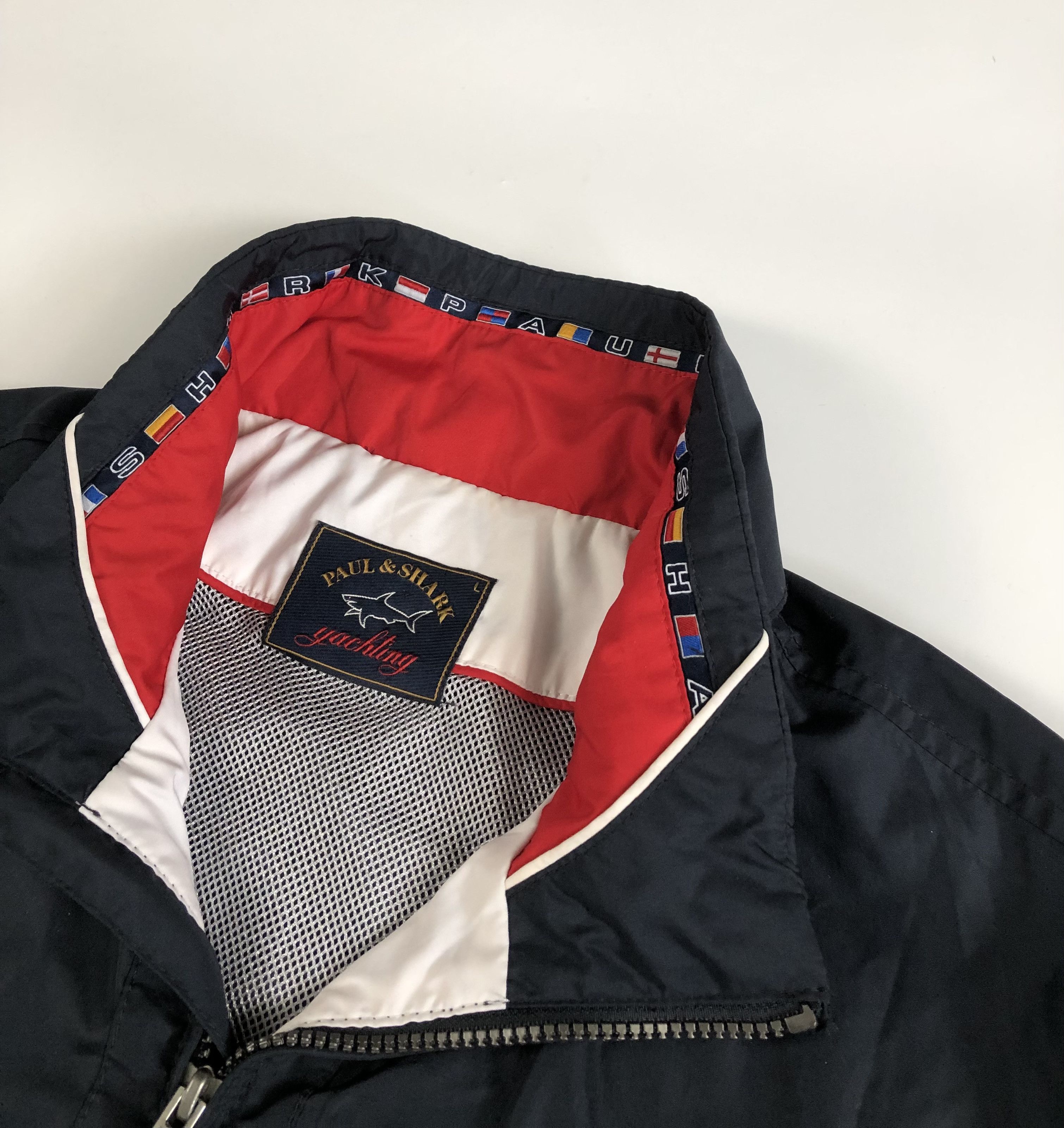 Paul & Shark Paul Shark Yachting Windbreaker Jacket Size US L / EU 52-54 / 3 - 4 Thumbnail