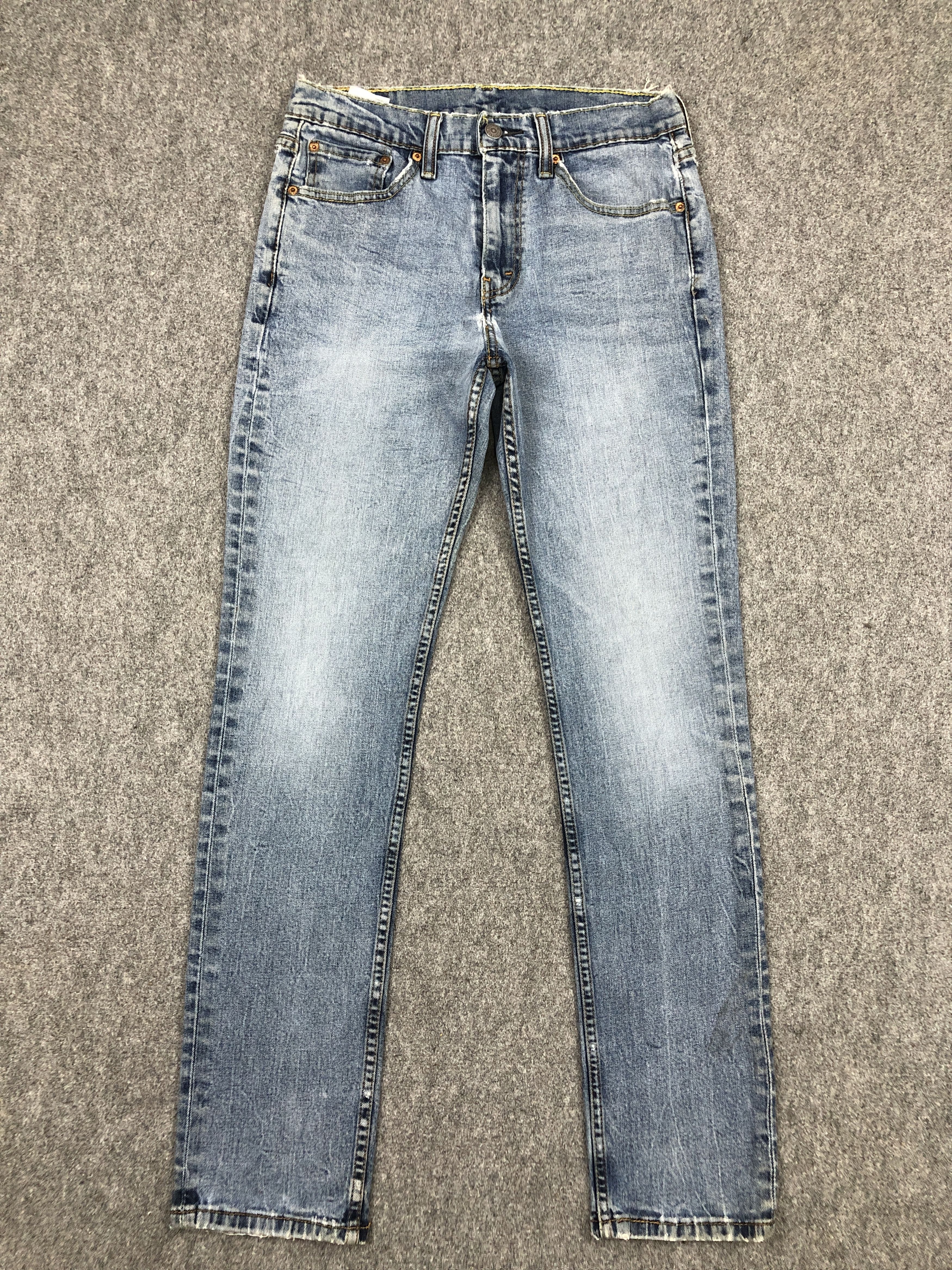 image of Levis 511 Faded Blue Denim, Men's (Size 28)