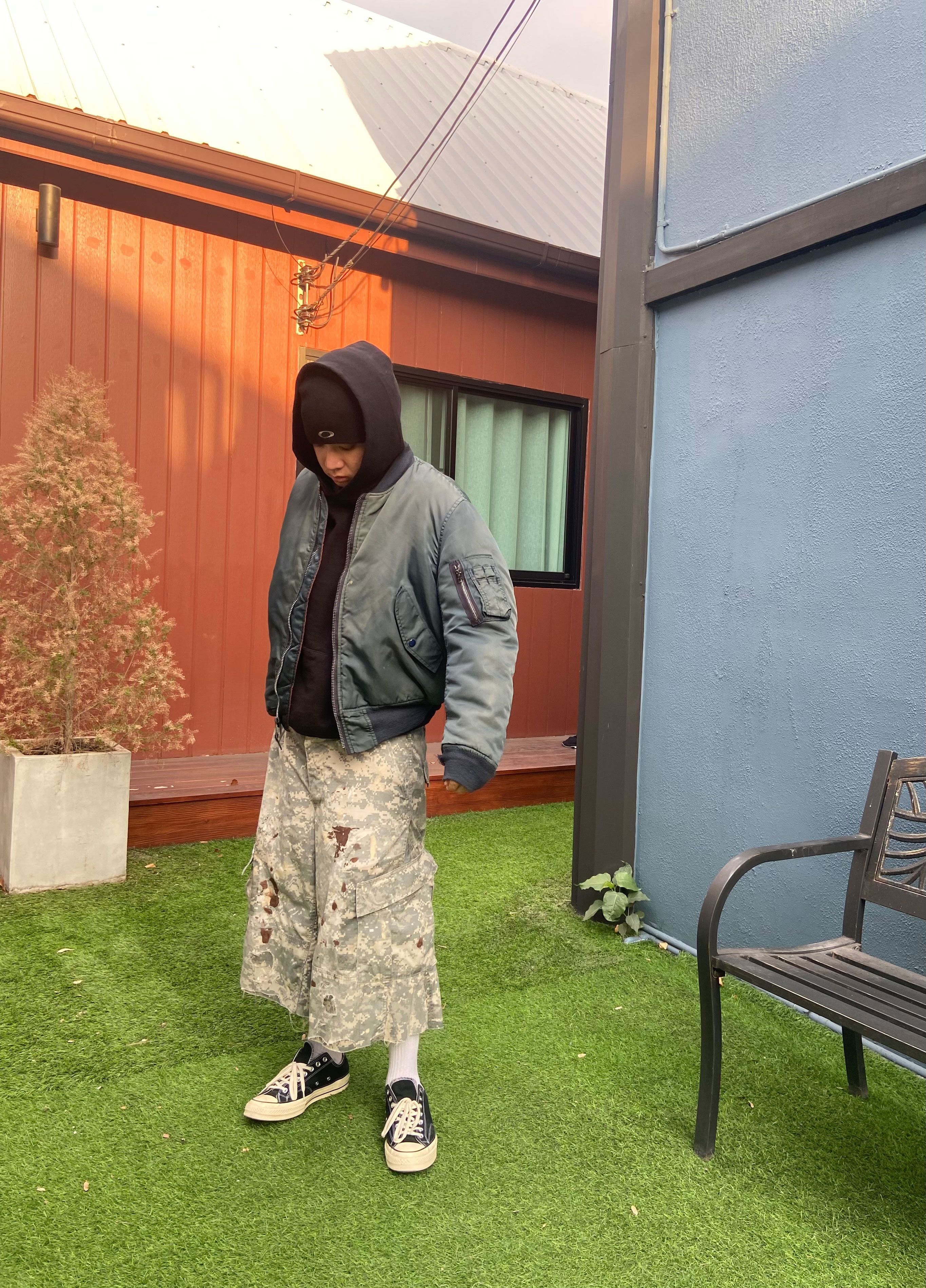 Other Faded Reversible Ma-1 Bomber Jacket Size US M / EU 48-50 / 2 - 15 Thumbnail