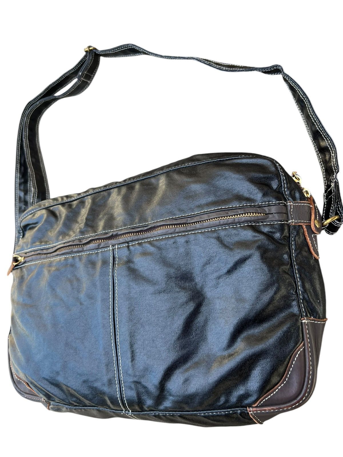 MasterPiece Vintage Masterpiece X chef d' oeuvre Waxed Bag Size ONE SIZE - 7 Thumbnail
