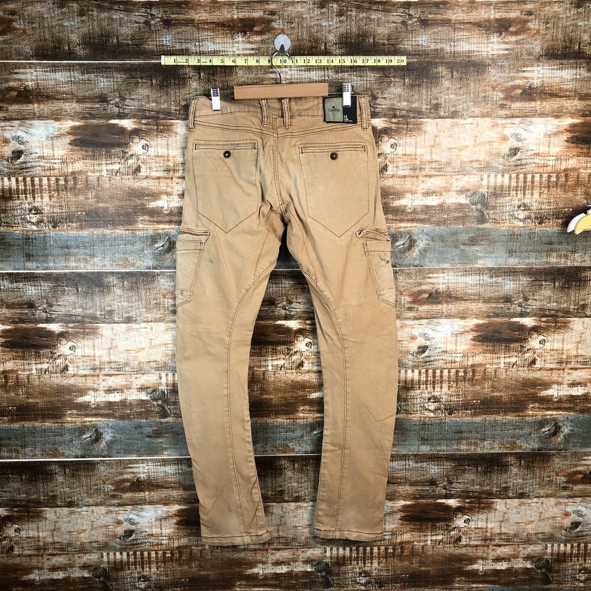 Japanese Brand Iz Frontier Brown Cargo Multipocket Pants #A1429 Size US 30 / EU 46 - 15 Thumbnail
