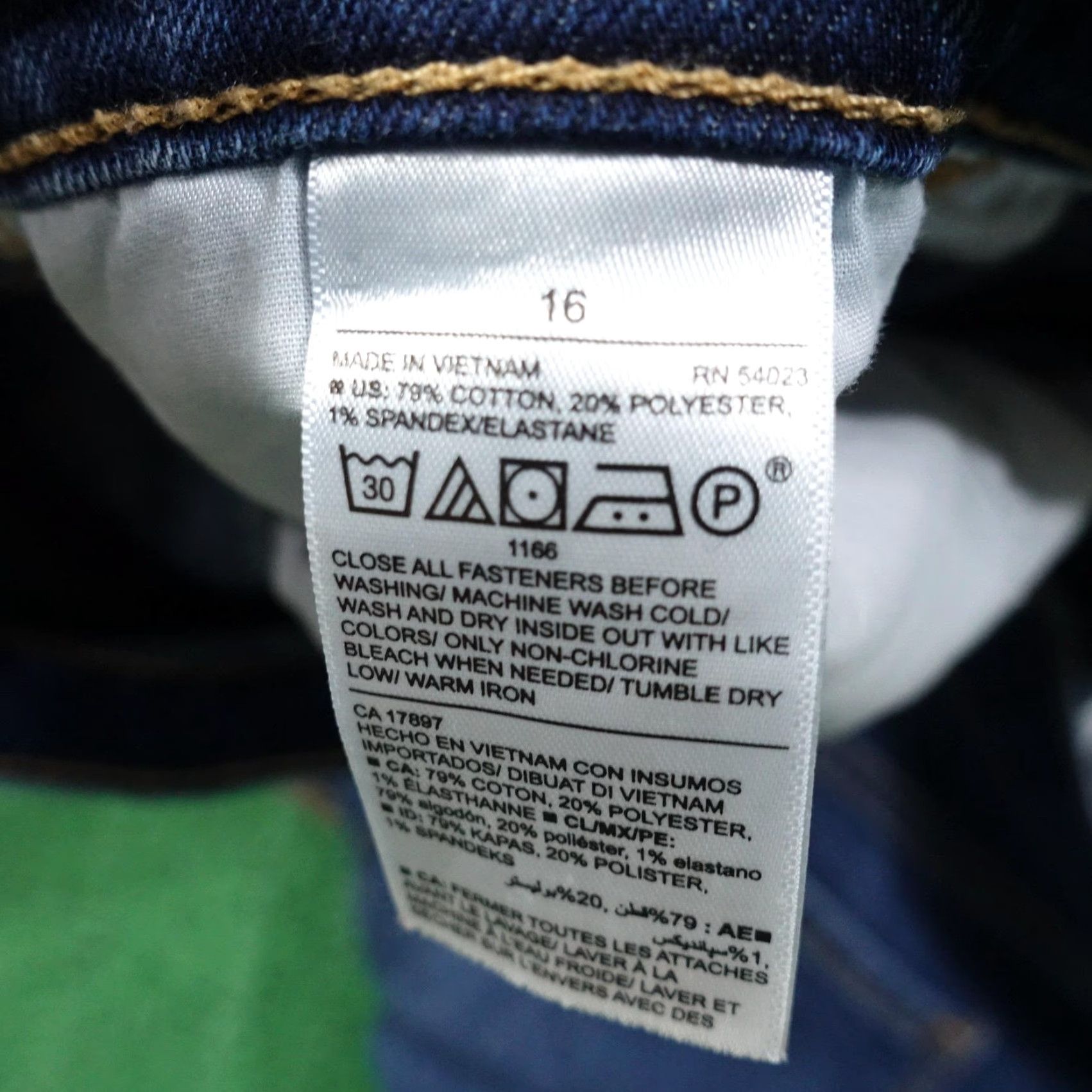 Old Navy VINTAGE Size 38" / US 16 / IT 52 - 7 Thumbnail