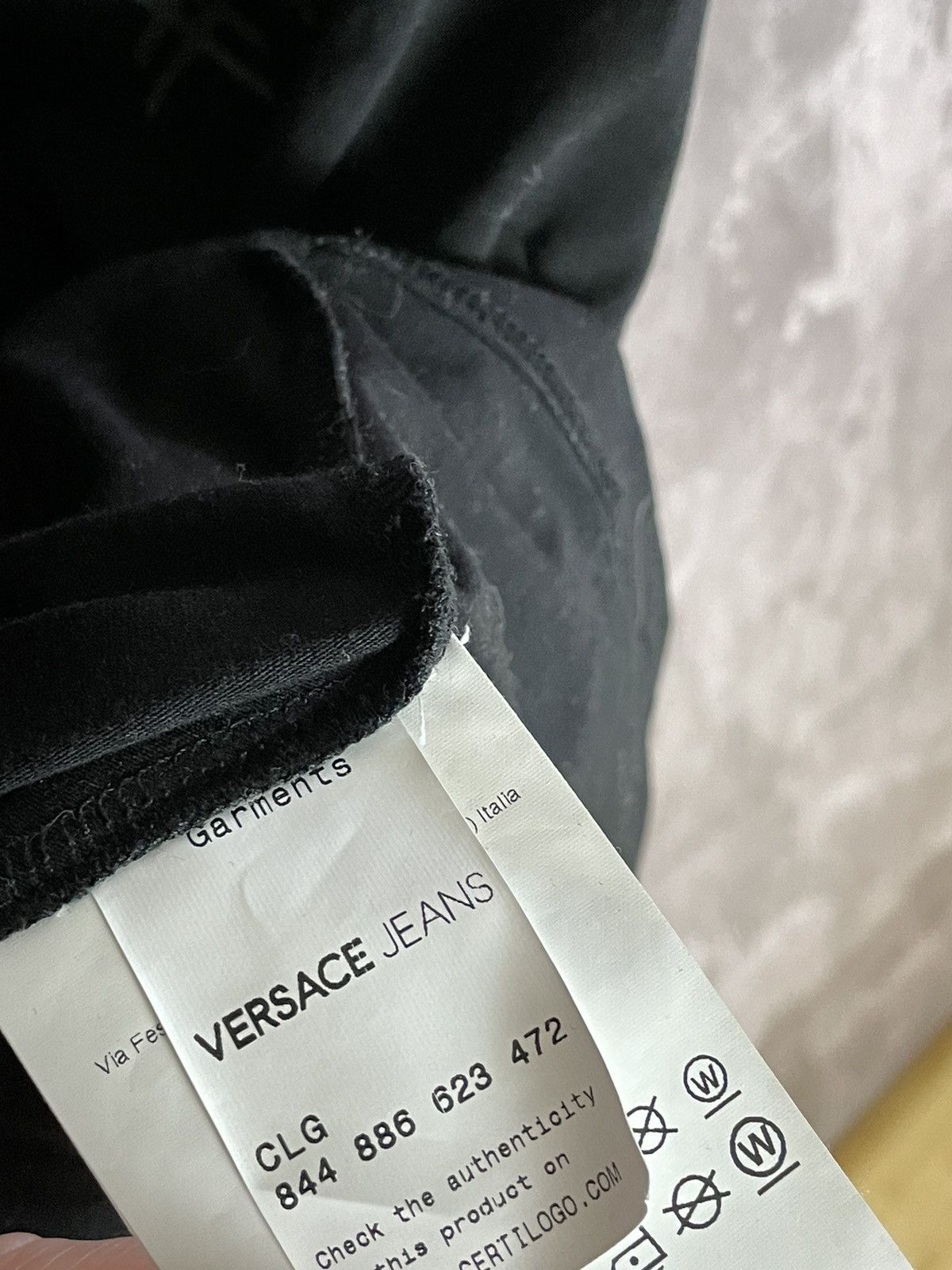 Versace × Versace Jeans Couture × Vintage Mens Versace Longsleeve luxury y2k tshrit tee Medusa Size US M / EU 48-50 / 2 - 9 Thumbnail