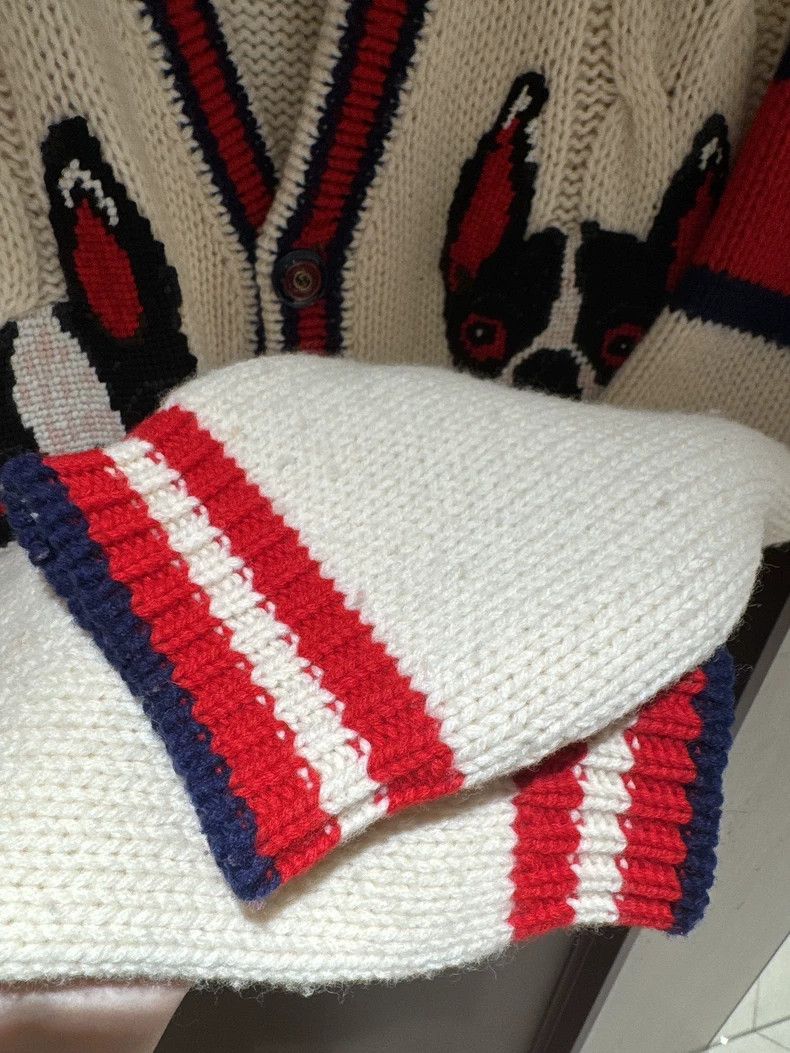 Gucci Gucci Fadou Dog Knitted Cardigan 2504-Nextarrow Size M / US 6-8 / IT 42-44 - 6 Thumbnail