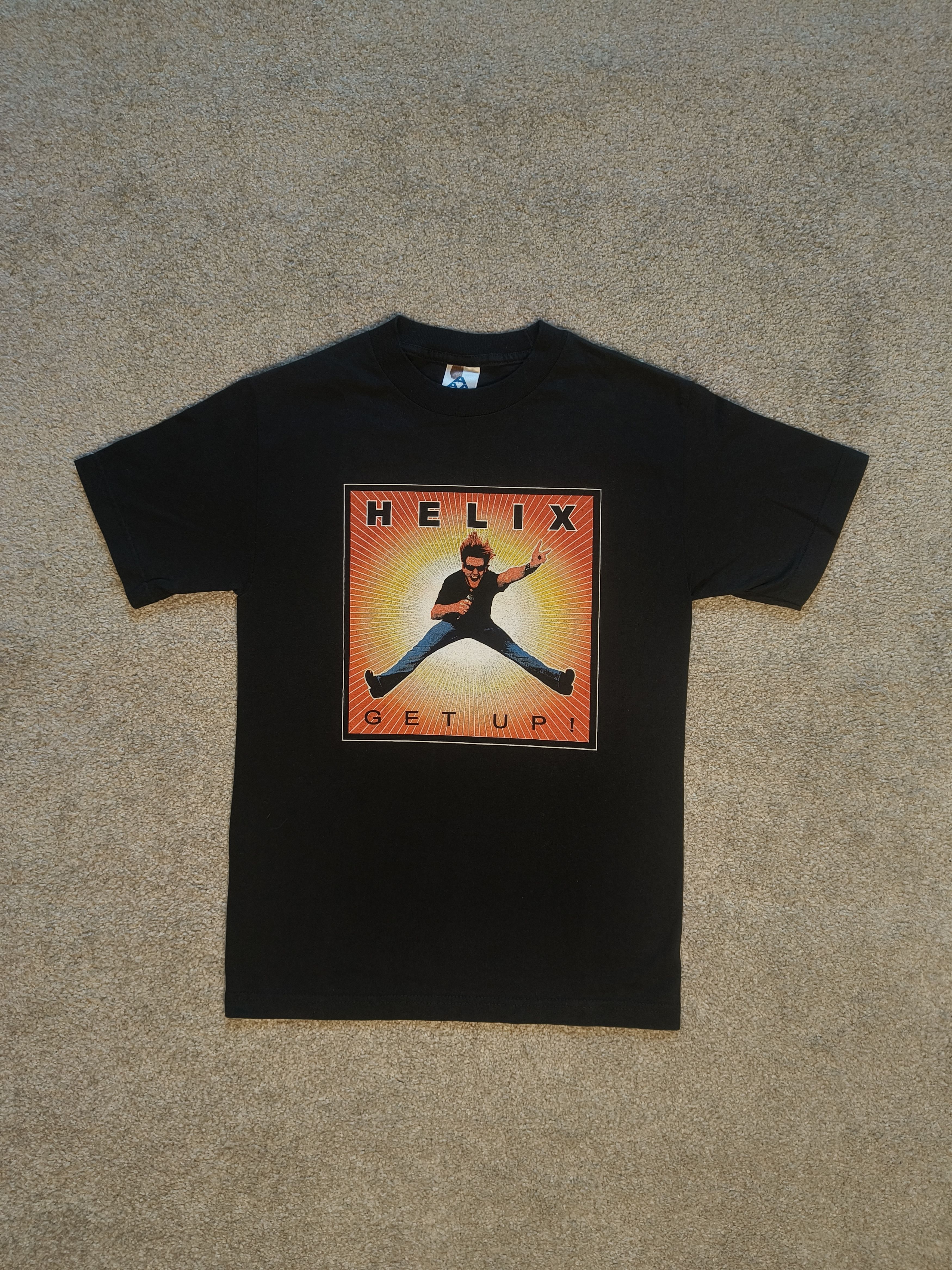 AAA Helix 00s 'Get Up!' band t-shirt black Size US S / EU 44-46 / 1 - 1 Thumbnail