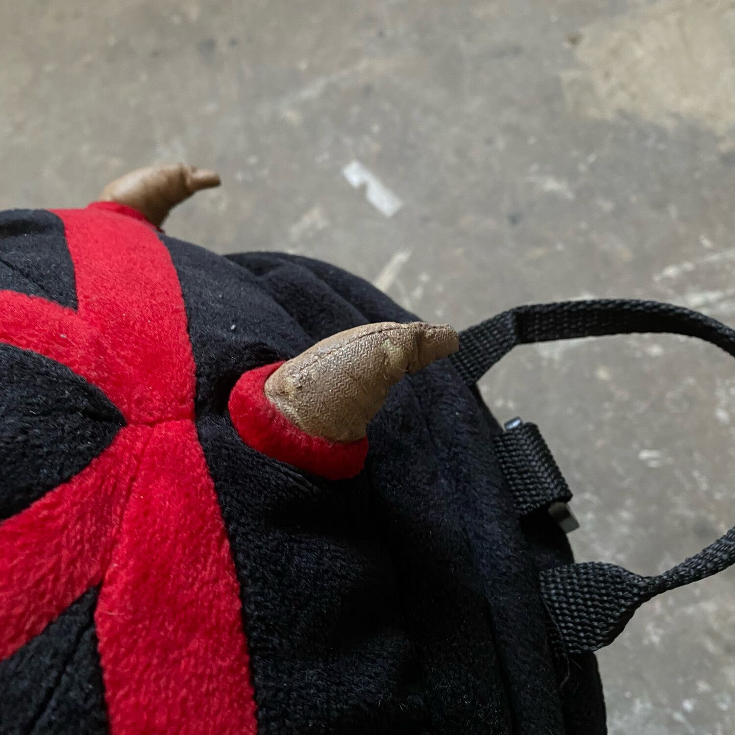 Star Wars × Vintage Vintage Black Red Head Darth Maul Backpack Cosplay Star Wars Size ONE SIZE - 3 Thumbnail