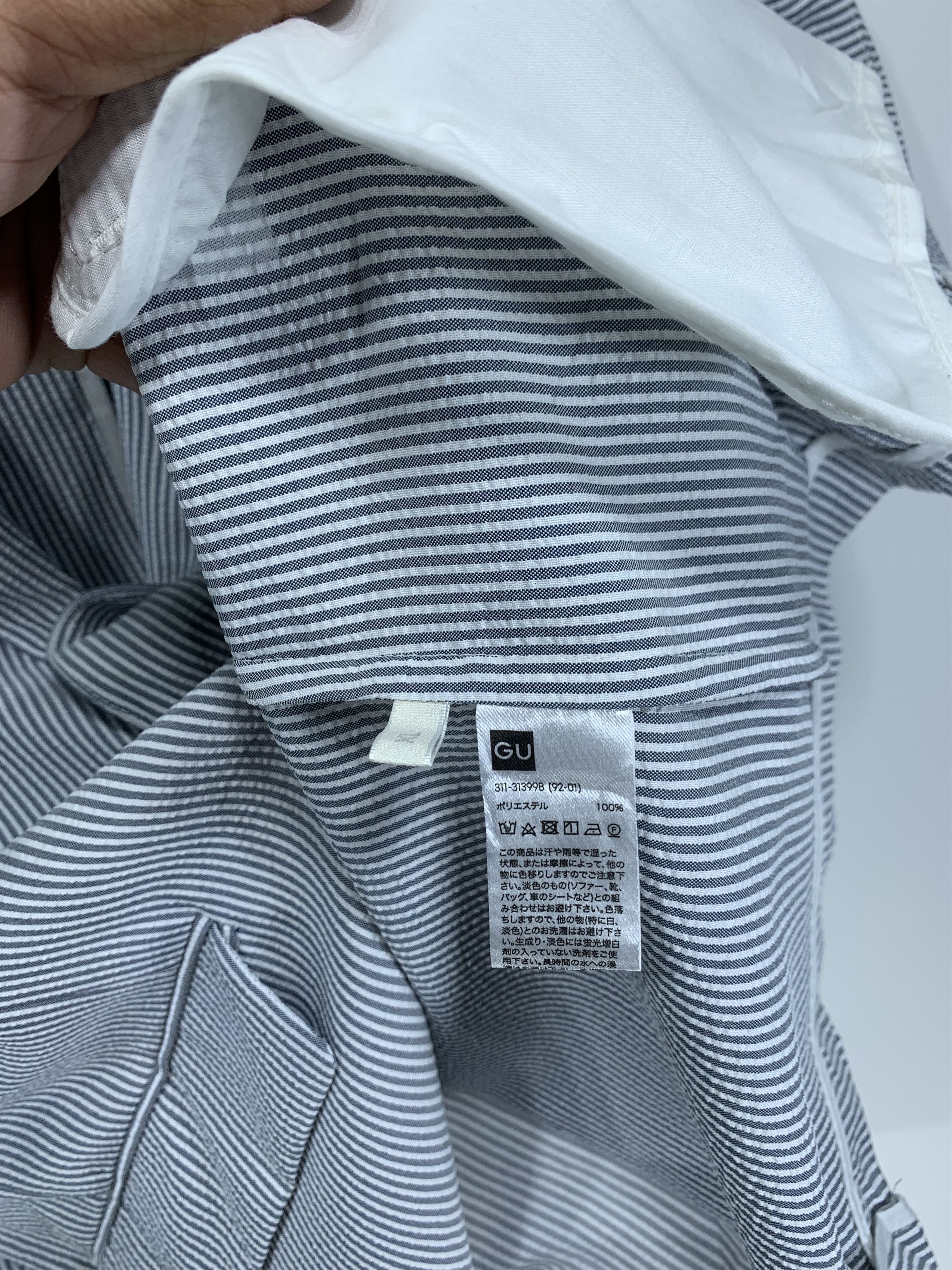 GU × Japanese Brand GU hickory stripe Light Blazer Size US S / EU 44-46 / 1 - 5 Thumbnail