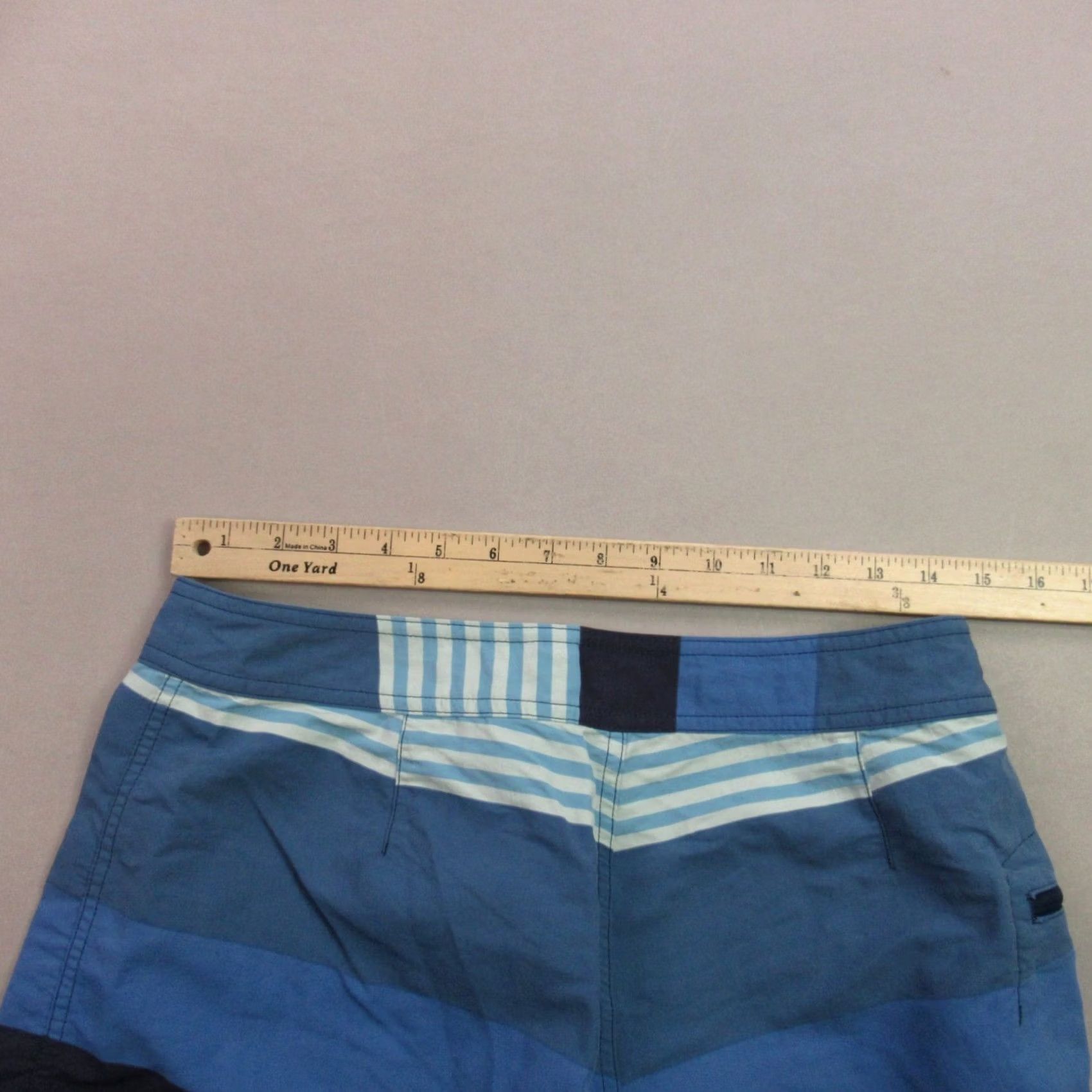 Patagonia Patagonia Board Shorts Swim Trunks Swimwear 32 Blue Stripes Mens Shorts Size US 32 / EU 48 - 6 Thumbnail