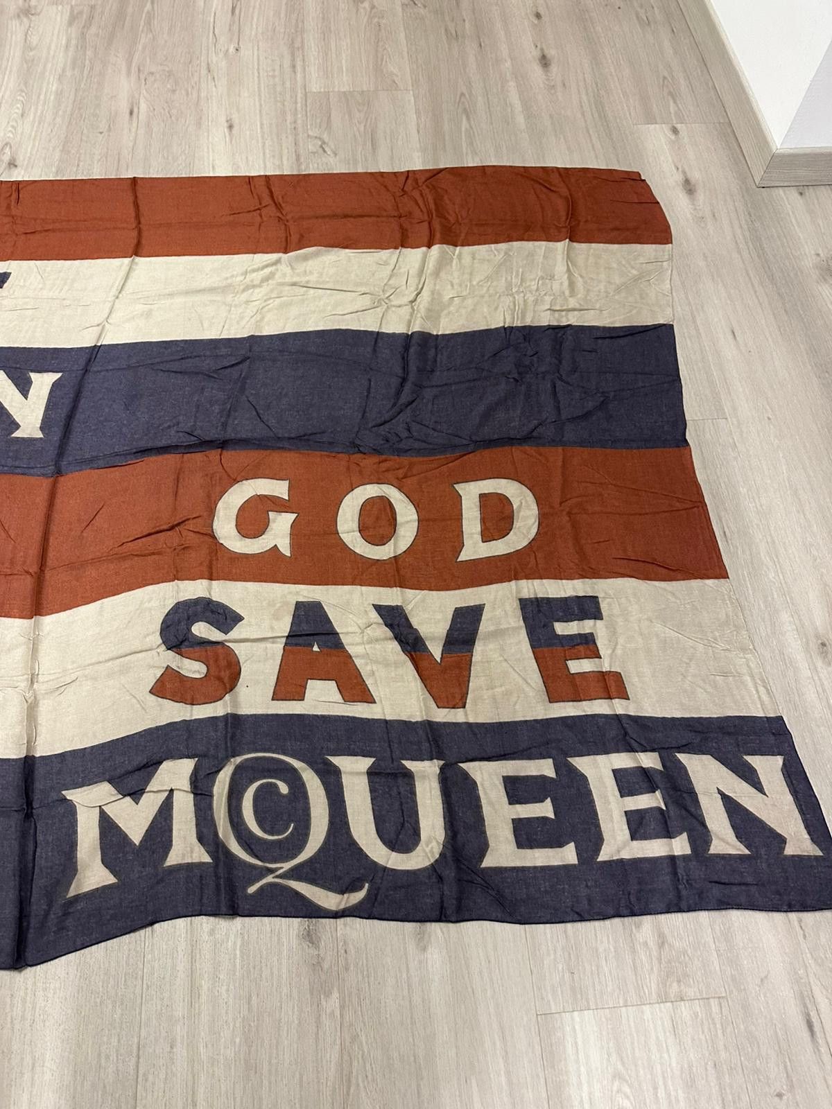 Alexander McQueen Alexander McQueen Modal Scarf – “God Save McQueen” (2011) Size ONE SIZE - 2 Thumbnail