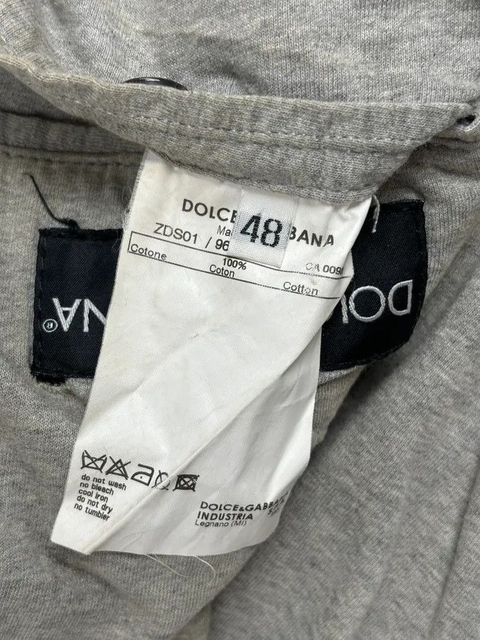 Dolce & Gabbana AW2003 Dolce & Gabbana Layered Leather & Faded Denim Jacket Size US M / EU 48-50 / 2 - 14 Thumbnail