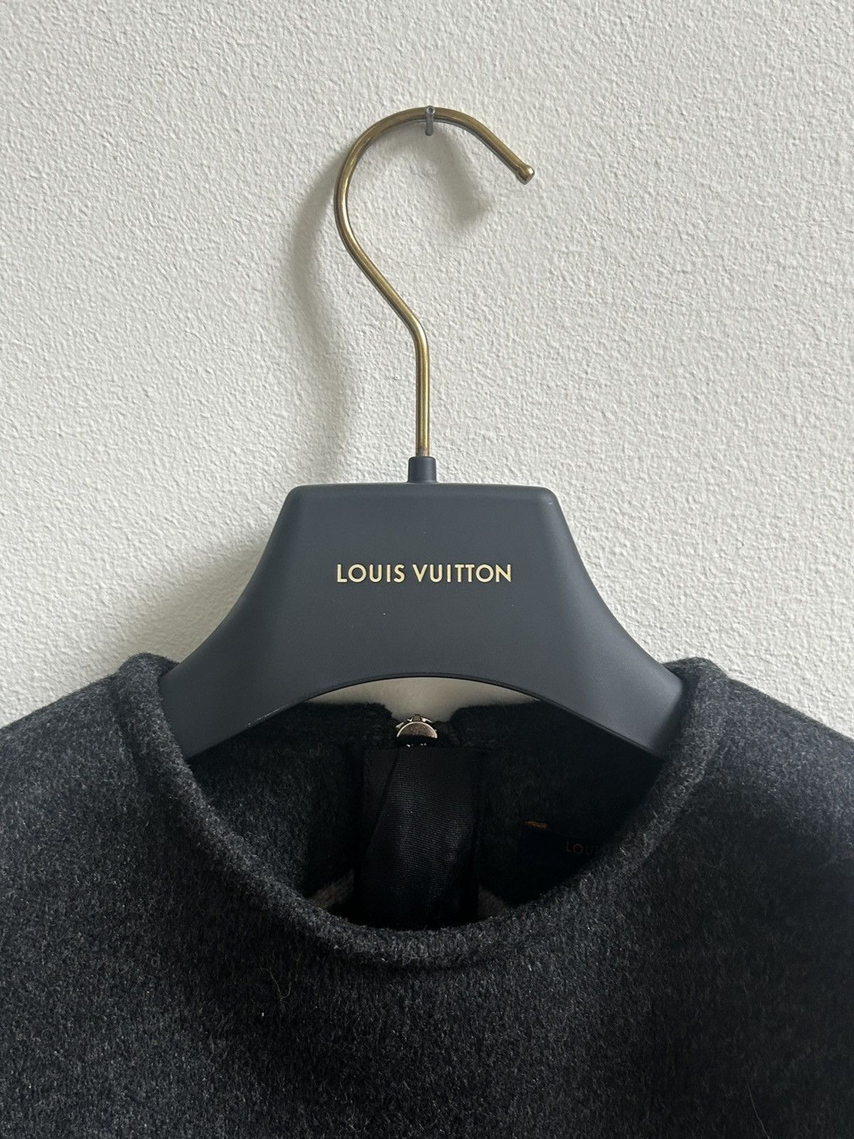 Louis Vuitton Louis Vuitton Wool A-Line Dress Size: 34 Size XS / US 0-2 / IT 36-38 - 4 Thumbnail