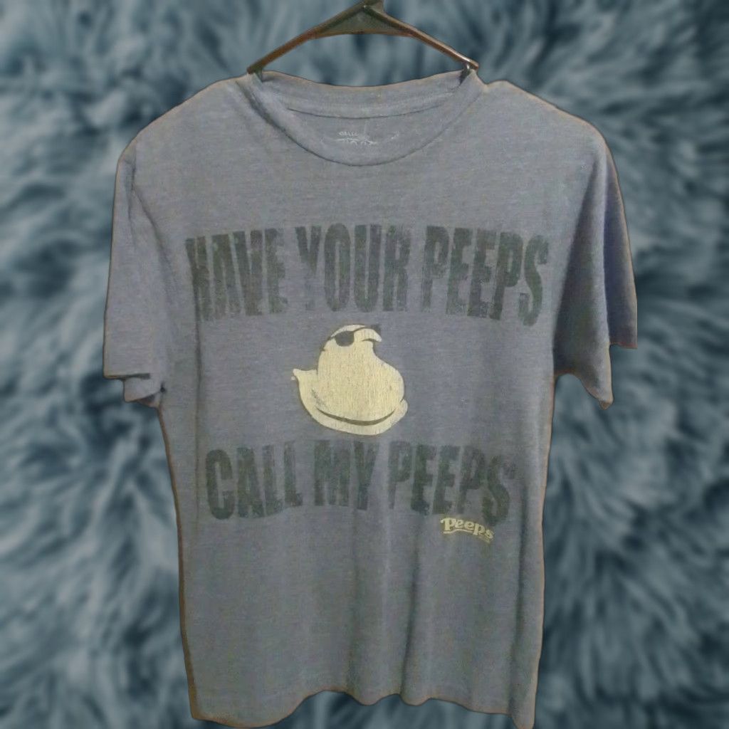 Vintage Savvy T-Shirt Gray S SS 52/48 Have your peeps call my pp Men Shirt Size US S / EU 44-46 / 1 - 1 Thumbnail