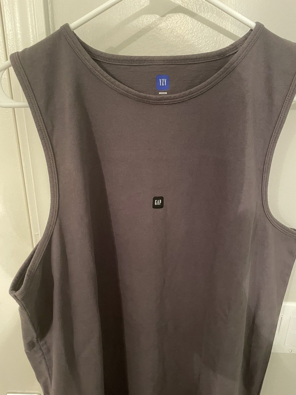 Gap YZY Gap Tank Top In Dark Grey Engineered By Balenciaga Size US M / EU 48-50 / 2 - 1 Thumbnail