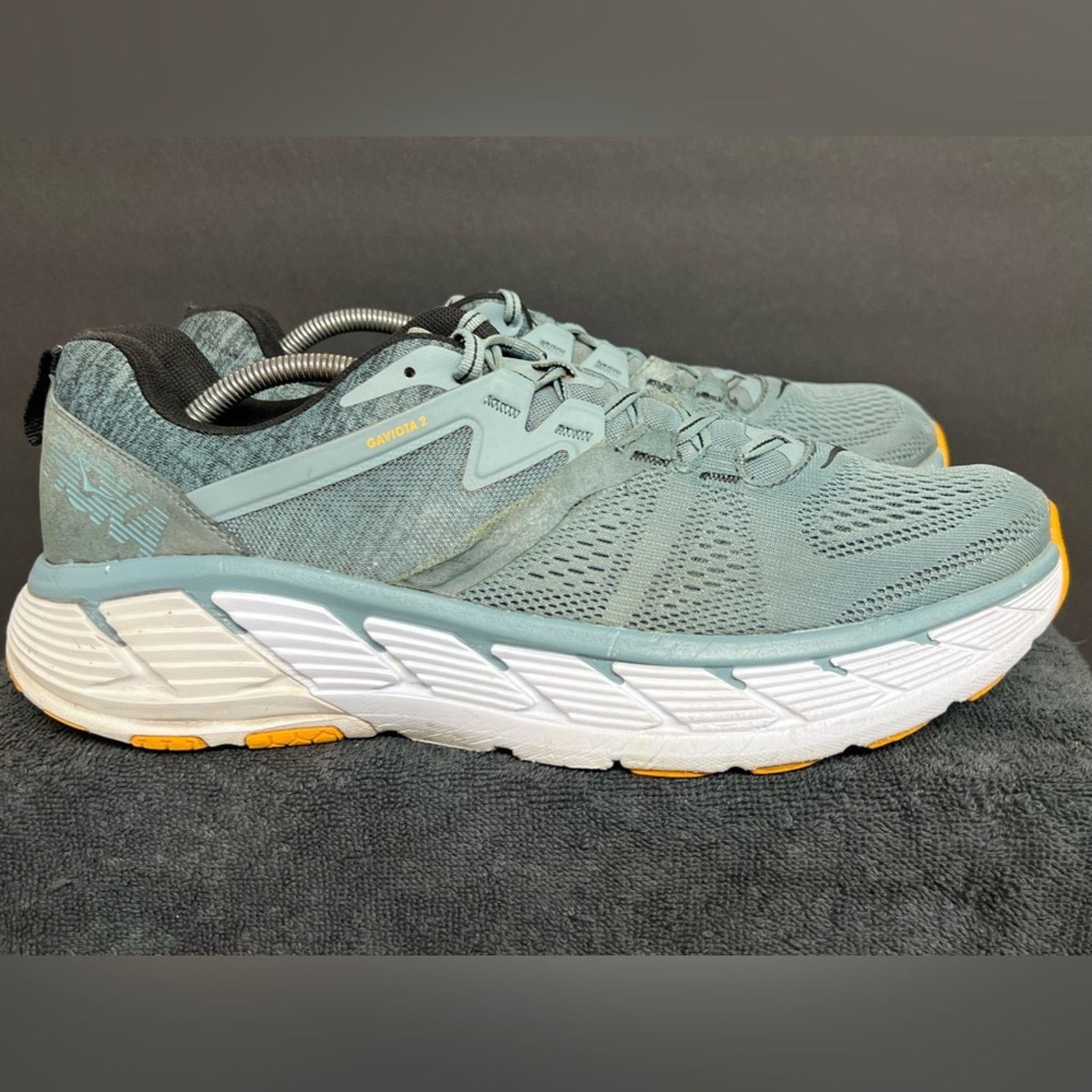Hoka Hoka Shoes Men’s Size 12.5 One One Gaviota 2 Lead Running Size US 12.5 / EU 45-46 - 4 Thumbnail