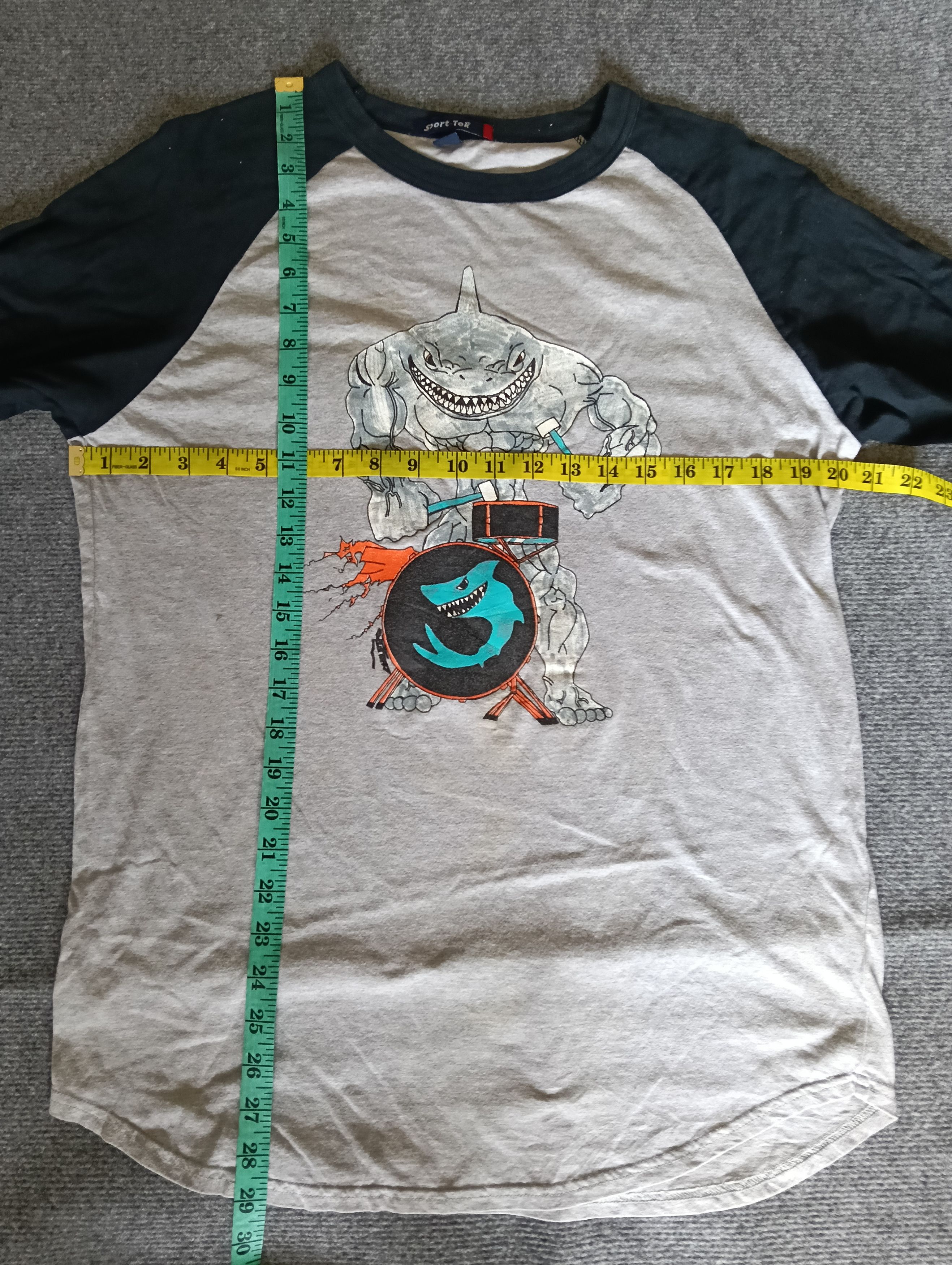 Sun Surf MALIBU SHARKS DRUMLINE T-SHIRT 3Q. Size US M / EU 48-50 / 2 - 3 Thumbnail