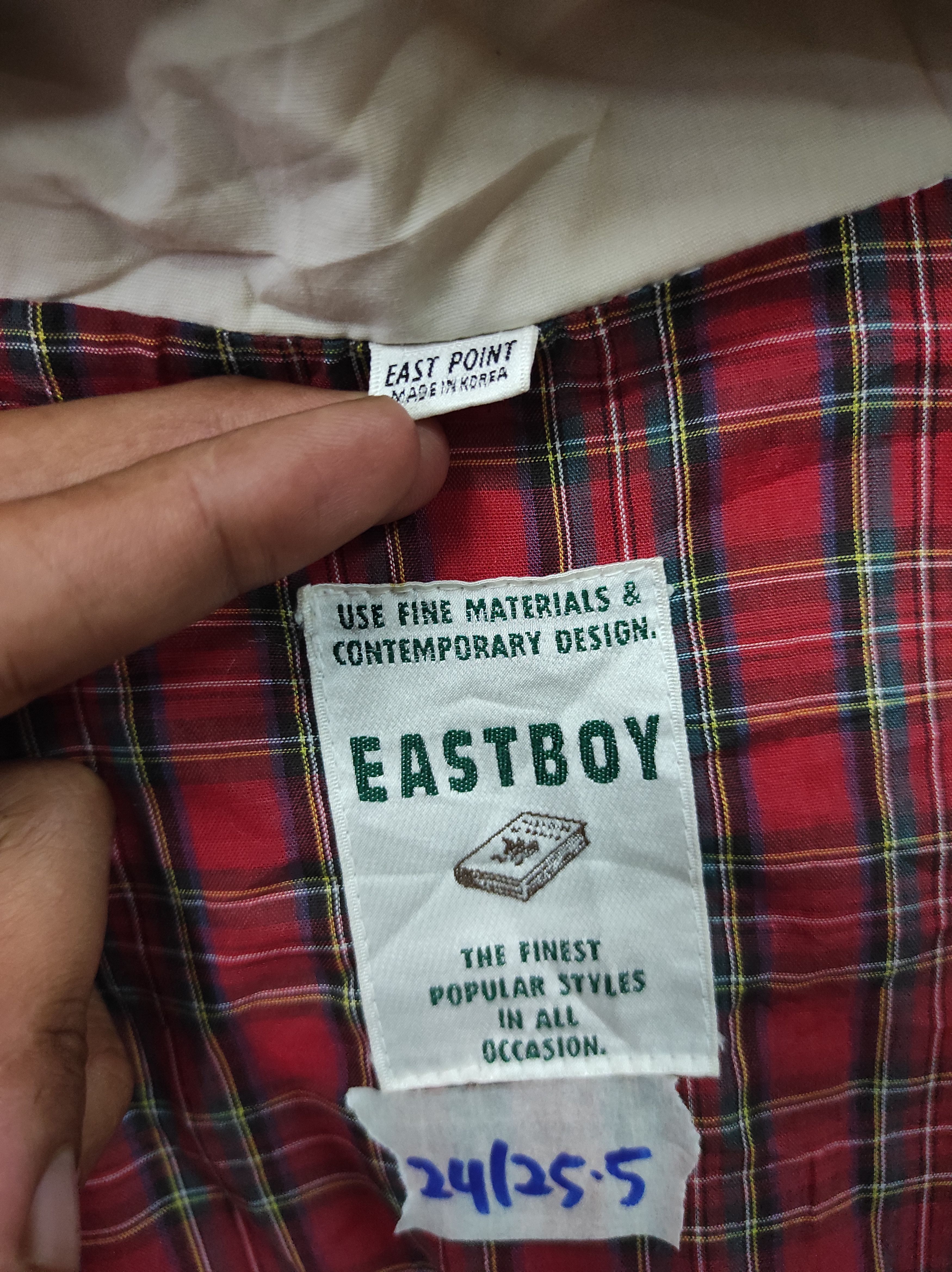 Japanese Brand × Vintage EASTBOY SPORTS EMBROIDERY LIGHT REVESIBLE JACKET Size US M / EU 48-50 / 2 - 9 Thumbnail