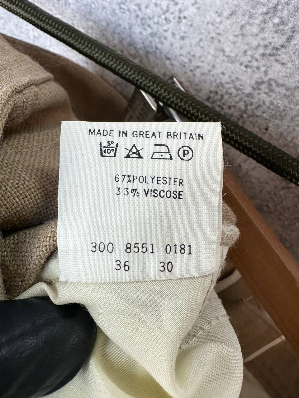 Levi's Vintage Clothing Levi’s Sportswear 80s Classics Made in GB Trousers Pants Size US 36 / EU 52 - 19 Thumbnail