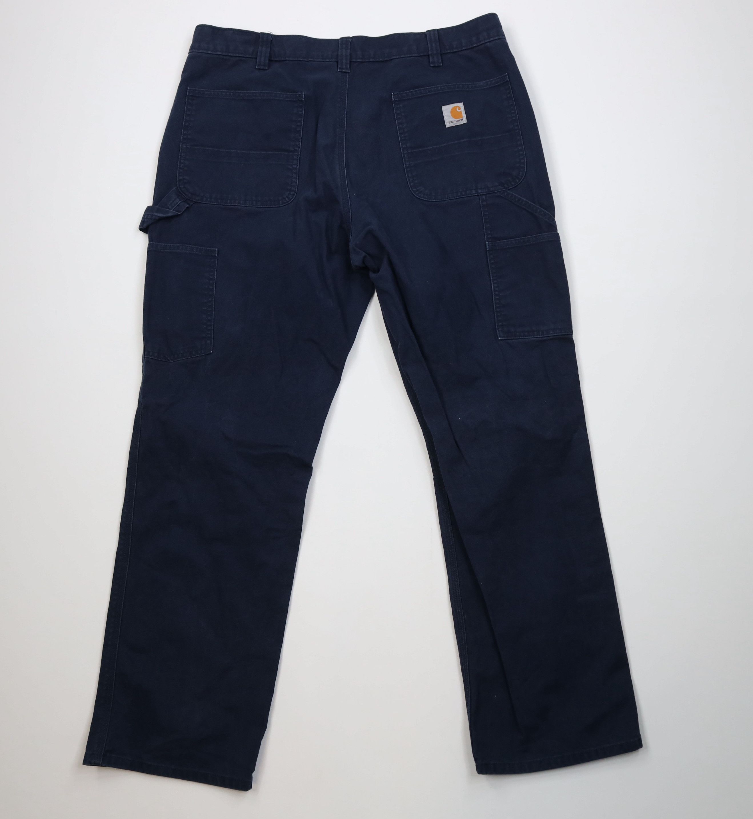 Carhartt Vintage Y2K Carhartt Fit Wide Leg Dungaree Pants Blue Size US 38 / EU 54 - 9 Thumbnail