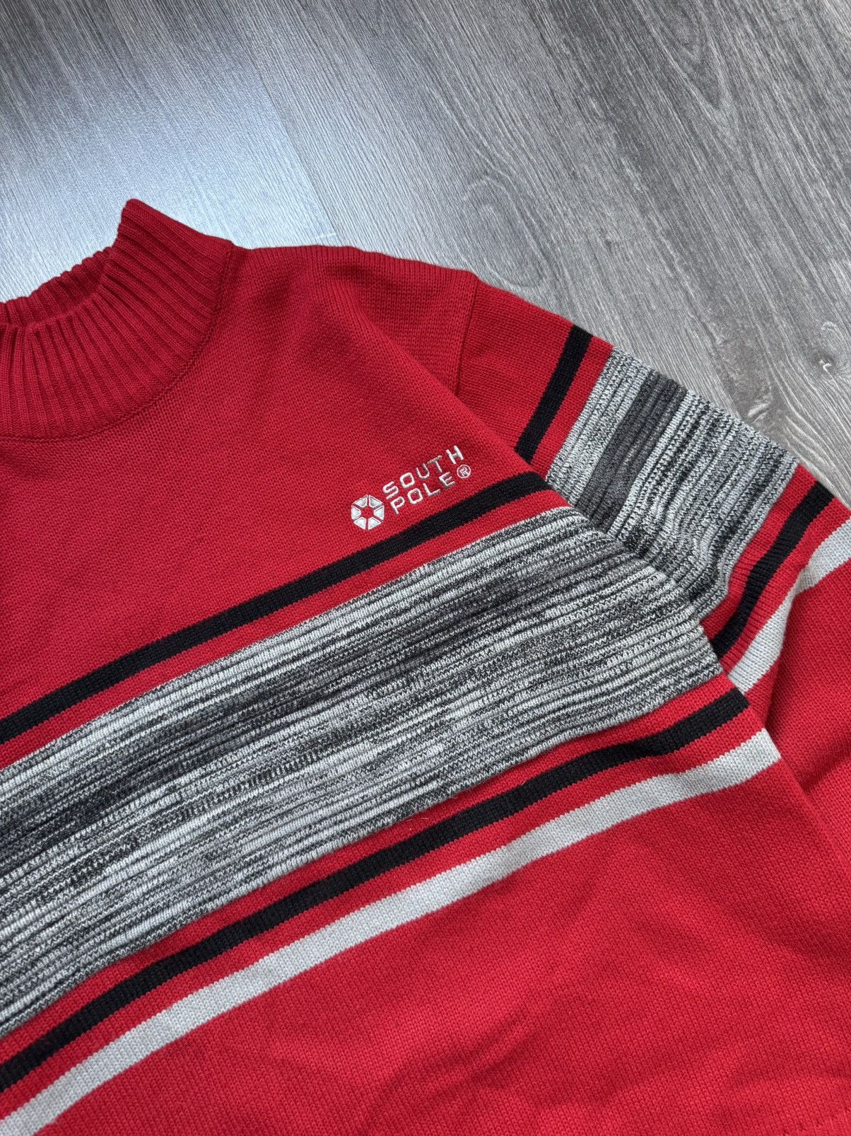 Southpole × Vintage Vintage Y2K South Pole Rap Sweater Size US XL / EU 56 / 4 - 2 Thumbnail