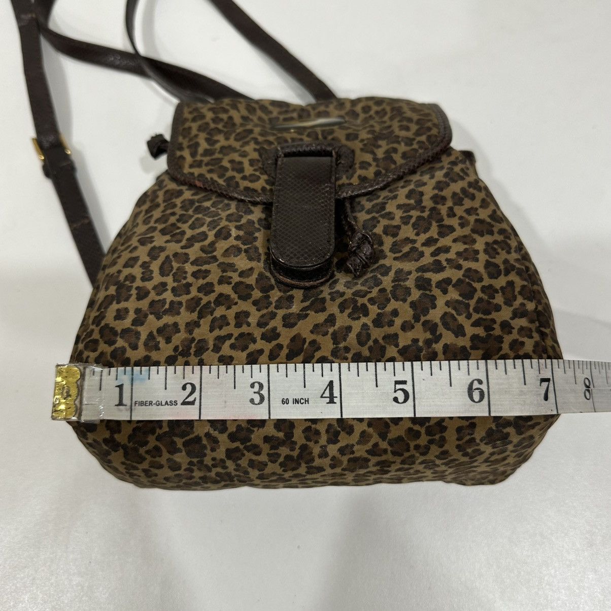 Bottega Veneta ‼️LASTDROP‼️VINTAGE BOTTEGA VENETA LEOPARD PRINT MINI BACKPACK Size ONE SIZE - 8 Thumbnail