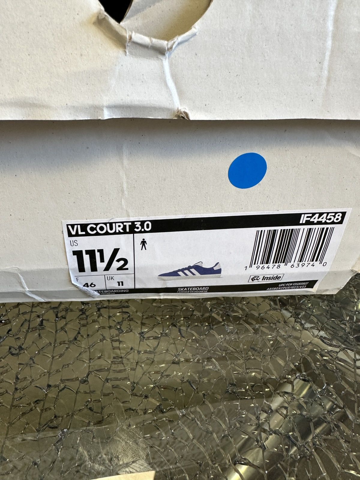 Adidas Size 11.5 - adidas VL Court 3.0 Royal Blue Size US 11.5 / EU 44-45 - 6 Thumbnail