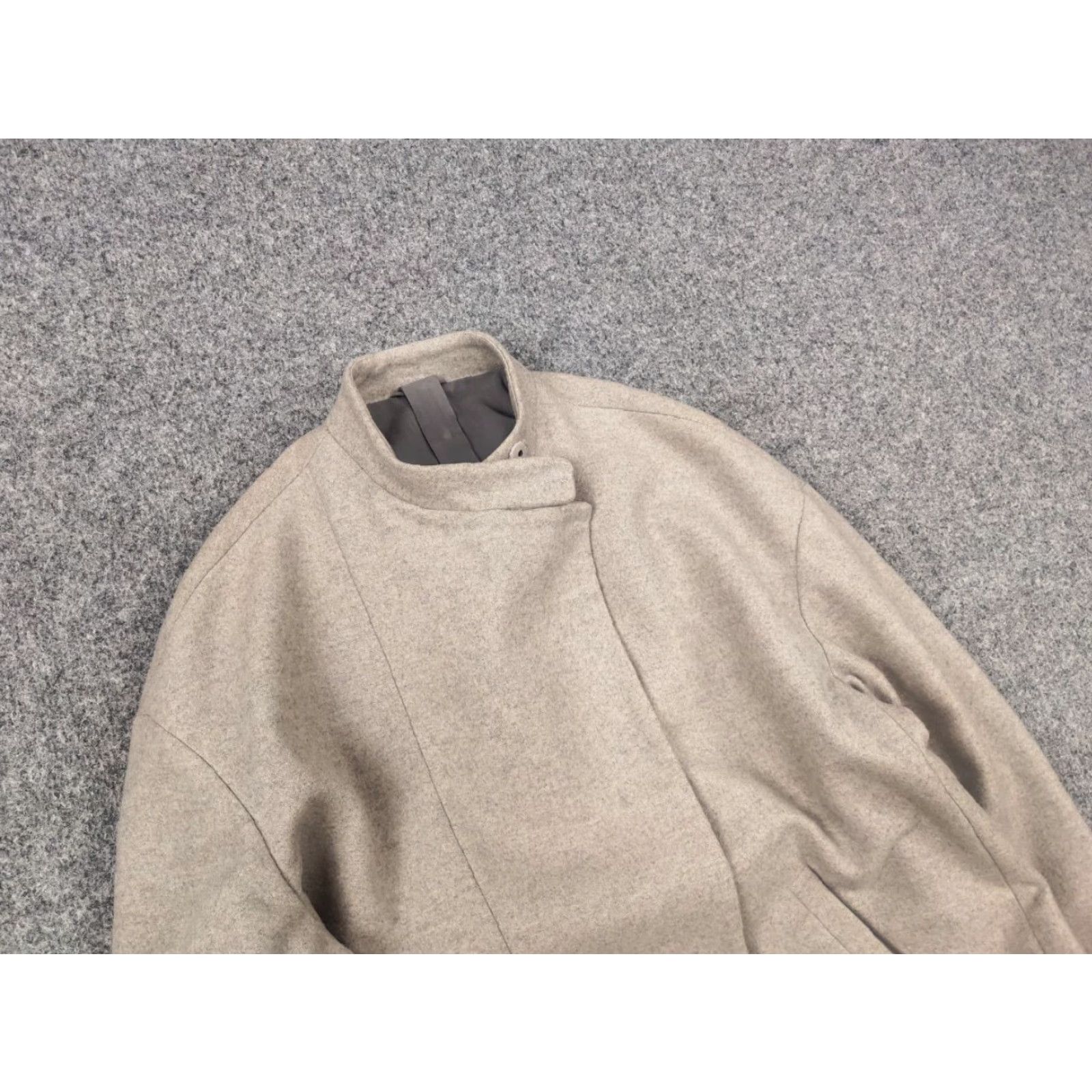 Brunello Cucinelli Brunello Cucinelli Wool Cashmere Blend Women’s Beige Coat Mid Jacket Coat Size M / US 6-8 / IT 42-44 - 6 Thumbnail
