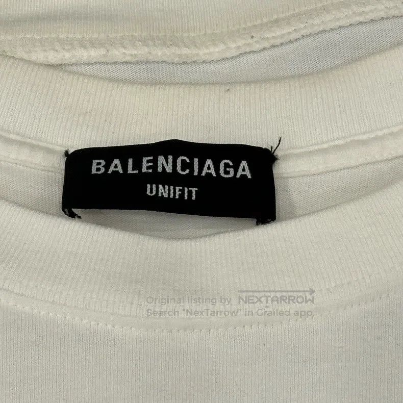 Balenciaga Balenciaga White Short Sleeve T-Shirt XS Size Size US XS / EU 42 / 0 - 2 Thumbnail