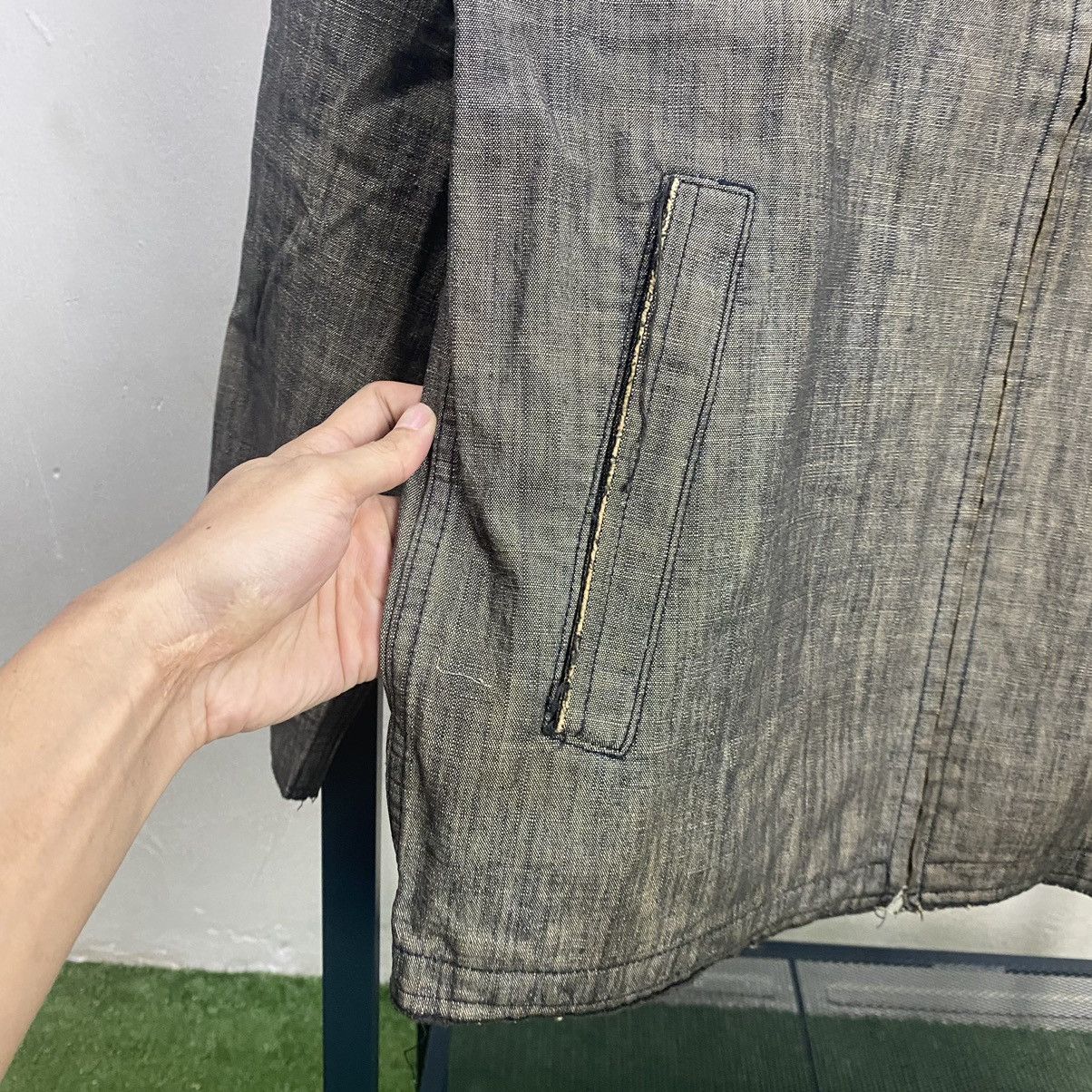 Beams Plus × Japanese Brand Beams Reconstruct Denim Black Jacket Size US M / EU 48-50 / 2 - 7 Thumbnail