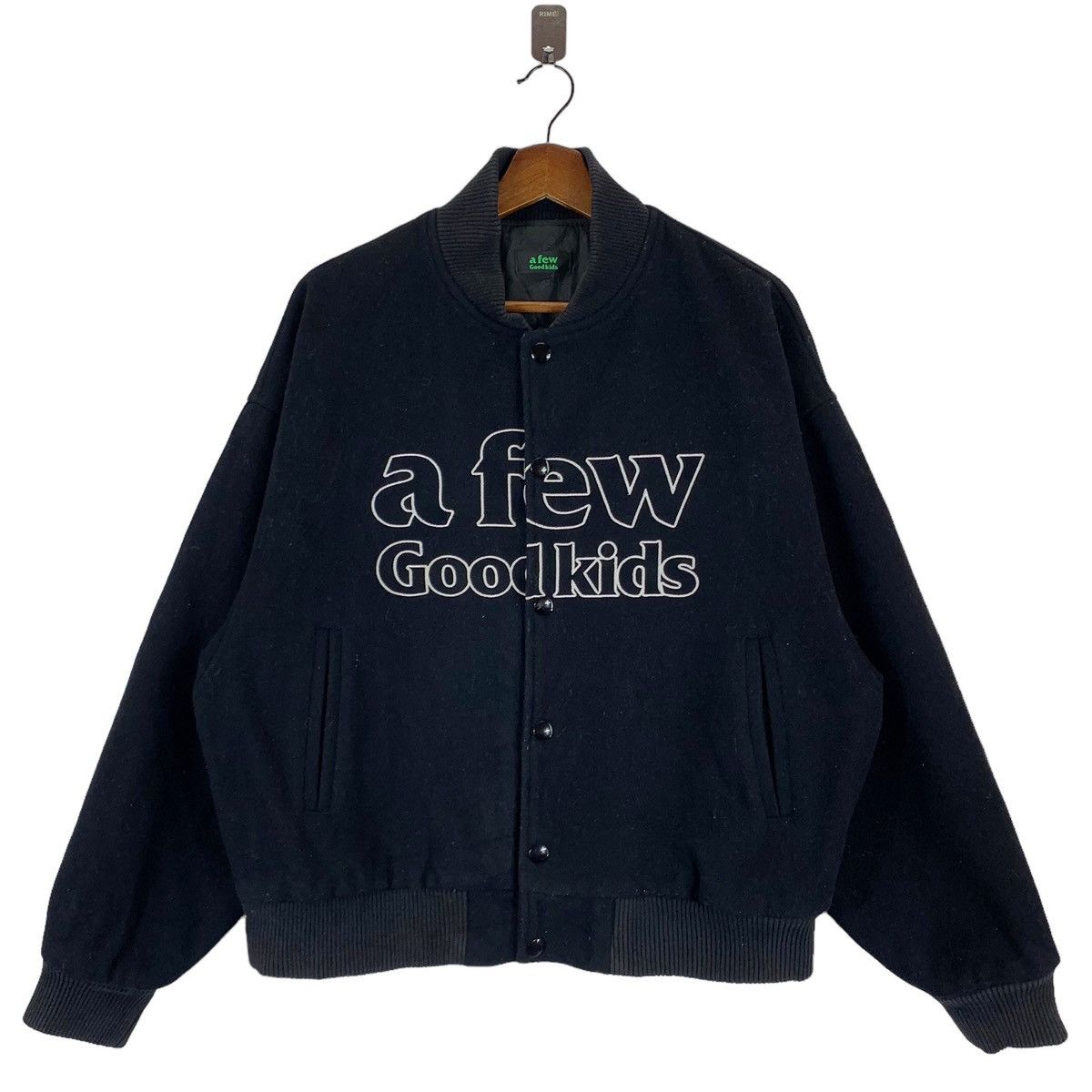 Japanese Brand × Vintage VINTAGE A FEW GOOD KIDS VARSITY BOMBER JACKET Size US M / EU 48-50 / 2 - 4 Thumbnail